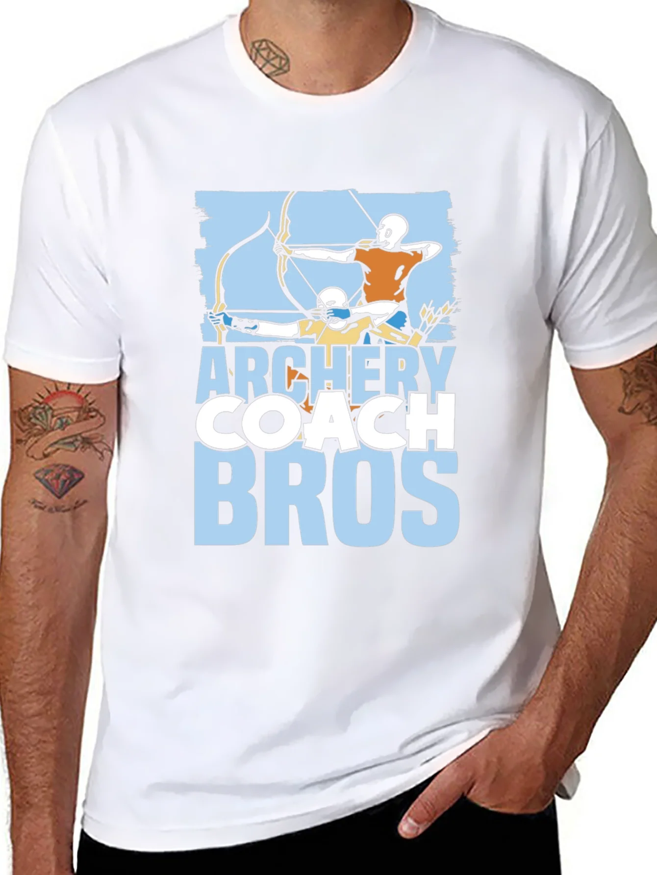 Camiseta Negra Archery Coach Bros