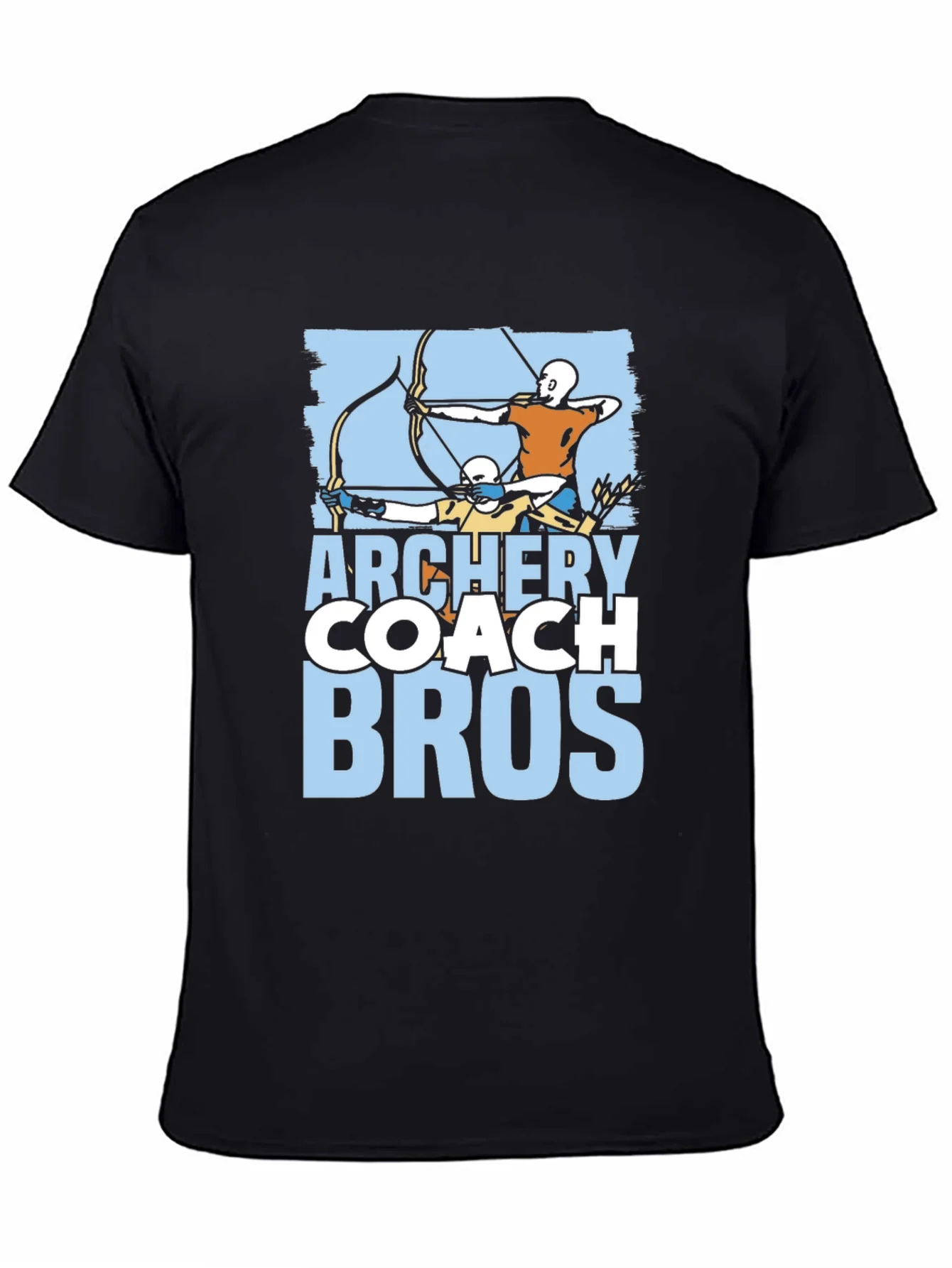 Camiseta Negra Archery Coach Bros