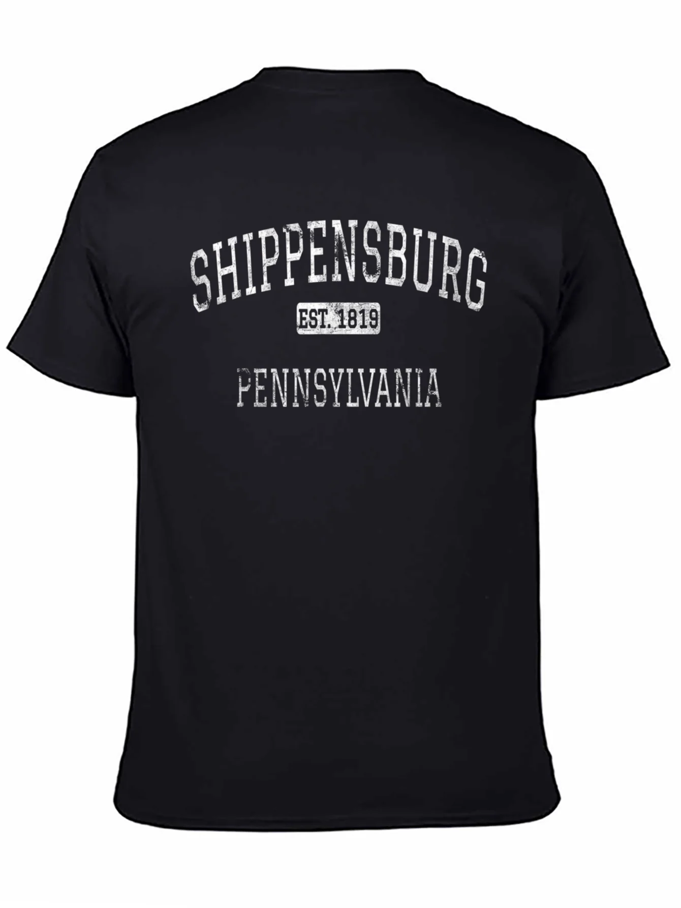 Rebbecca Shippensburg Pennsylvania EST 1819 Black T-Shirt