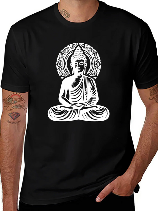 Camiseta Buda Mandala - Dise?o Zen y Elegante