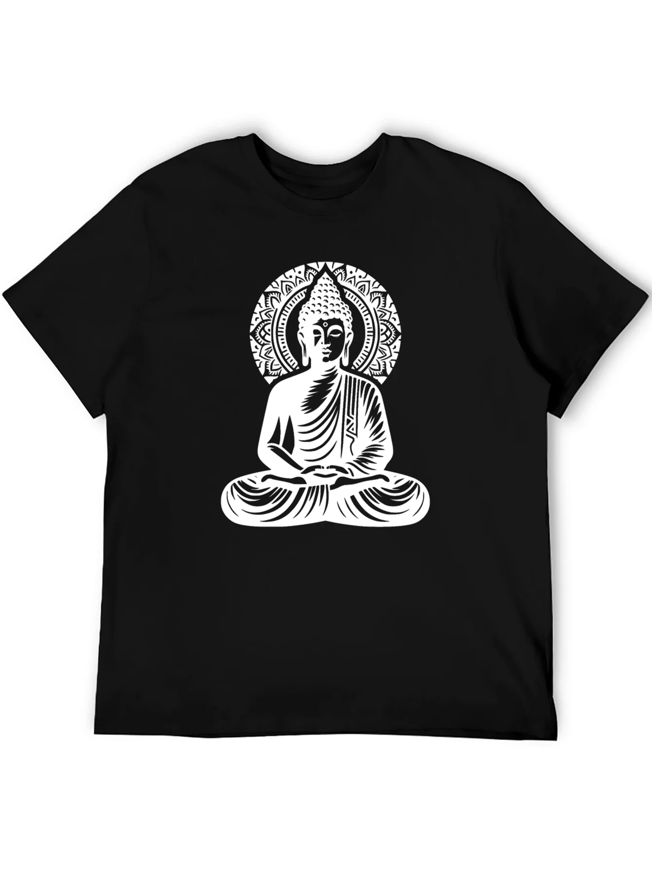 Camiseta Buda Mandala - Dise?o Zen y Elegante
