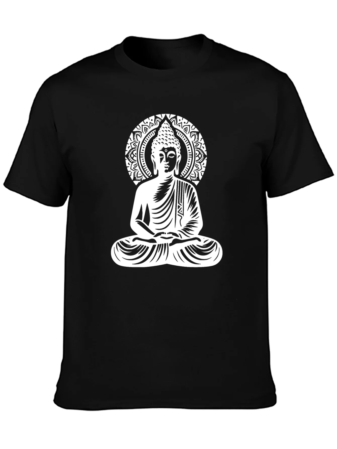Camiseta Buda Mandala - Dise?o Zen y Elegante