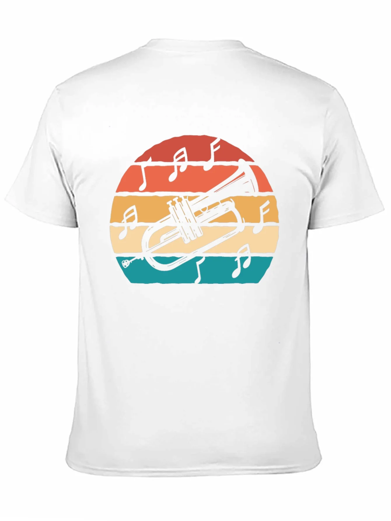 Camiseta Retro Trompeta Musical