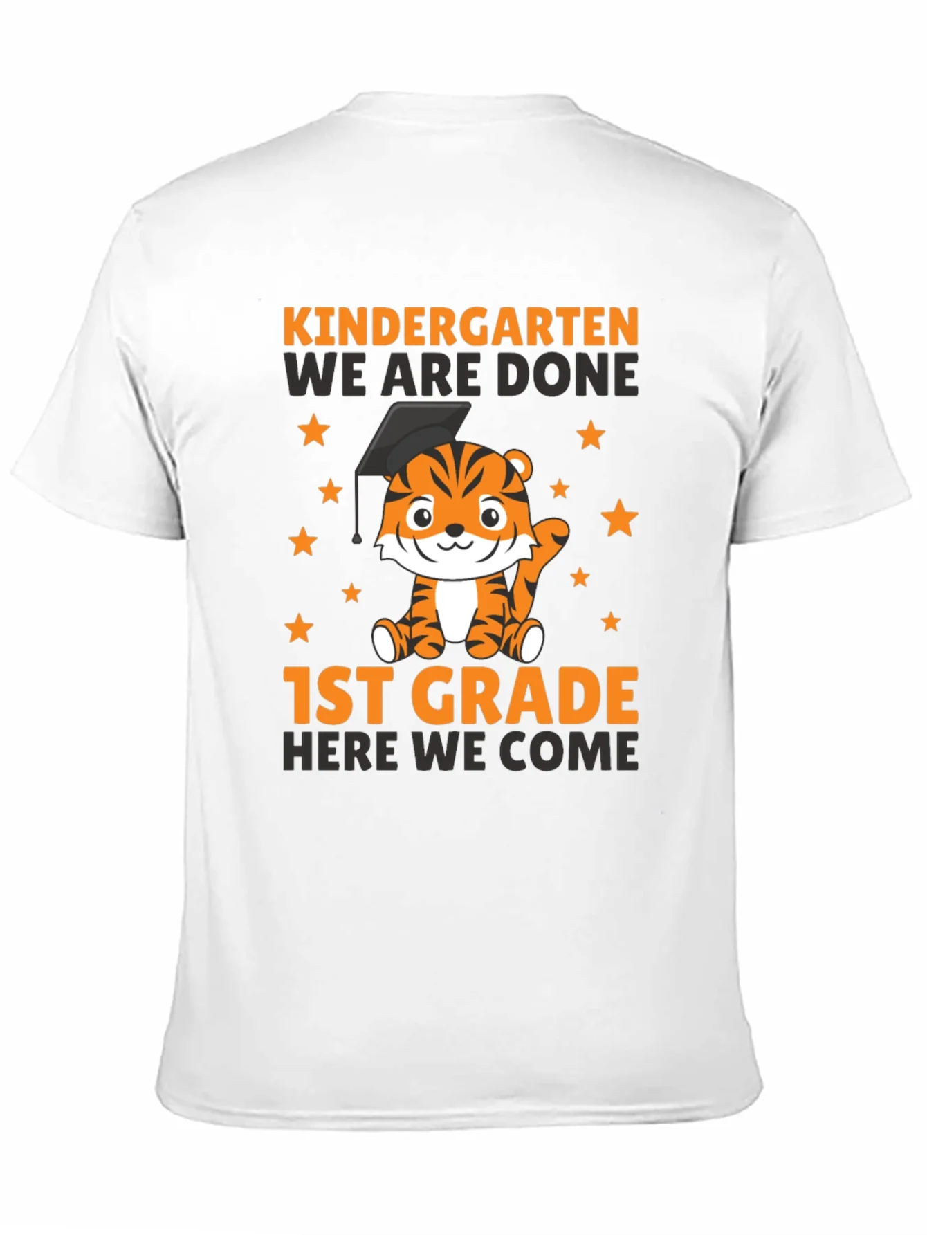Camiseta Infantil Fin de Kinder Hola 1er Grado