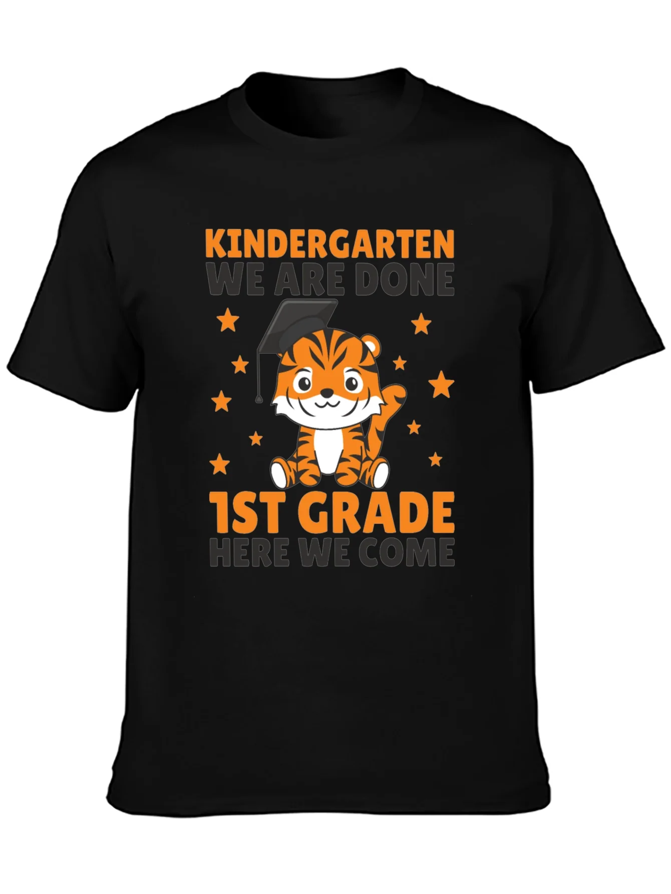 Camiseta Infantil Fin de Kinder Hola 1er Grado