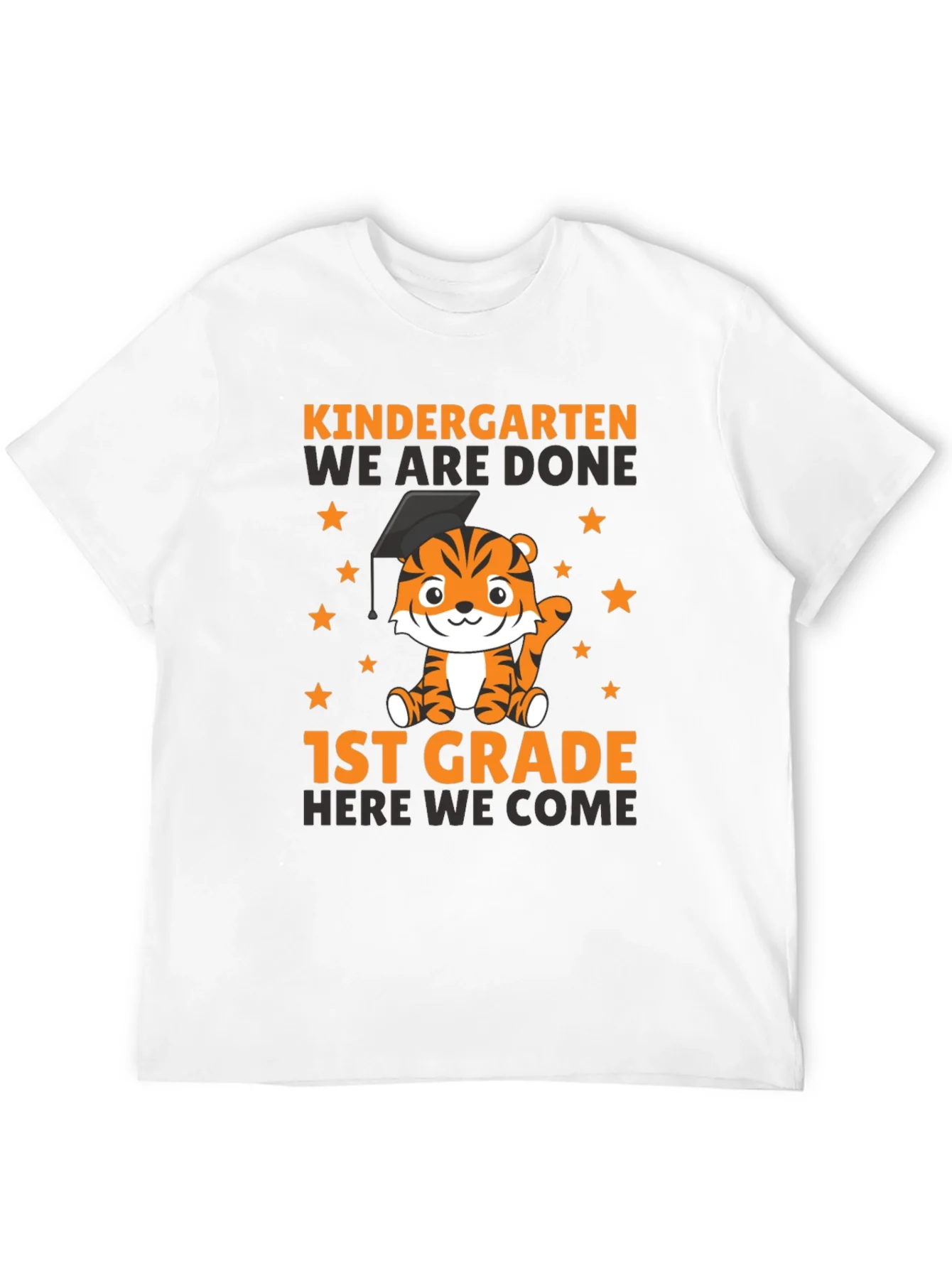 Camiseta Infantil Fin de Kinder Hola 1er Grado