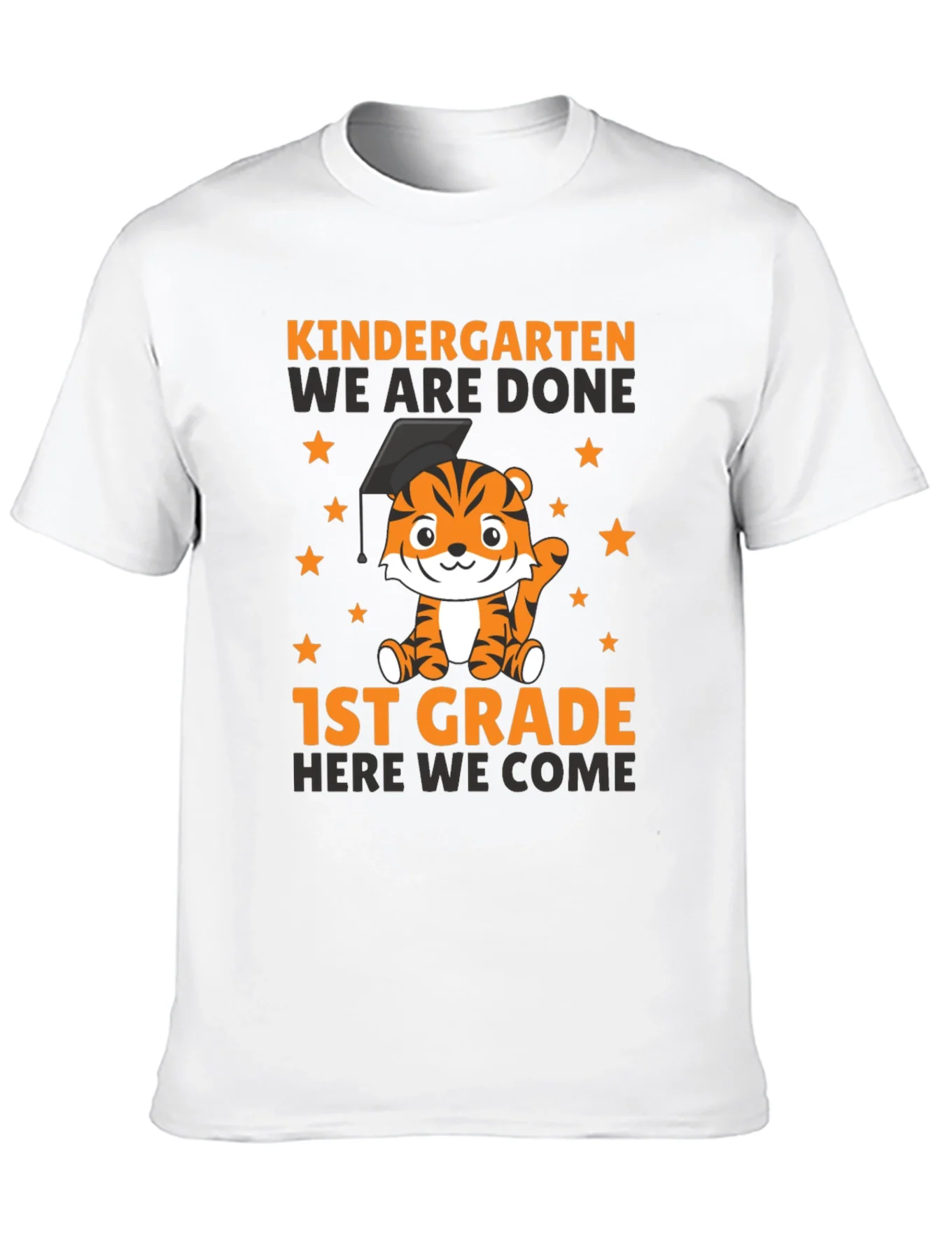 Camiseta Infantil Fin de Kinder Hola 1er Grado