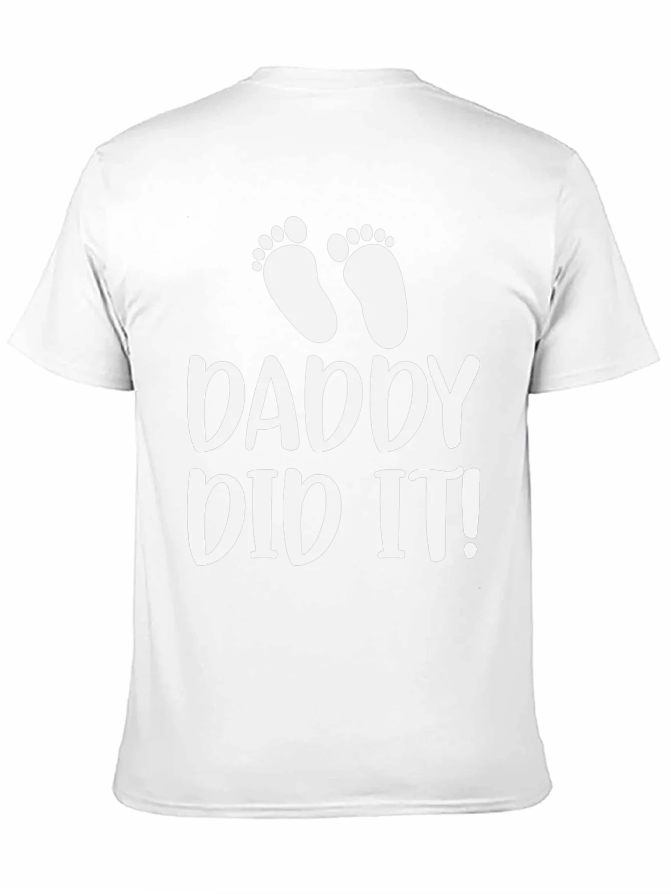 Camiseta Negra Daddy Did It!