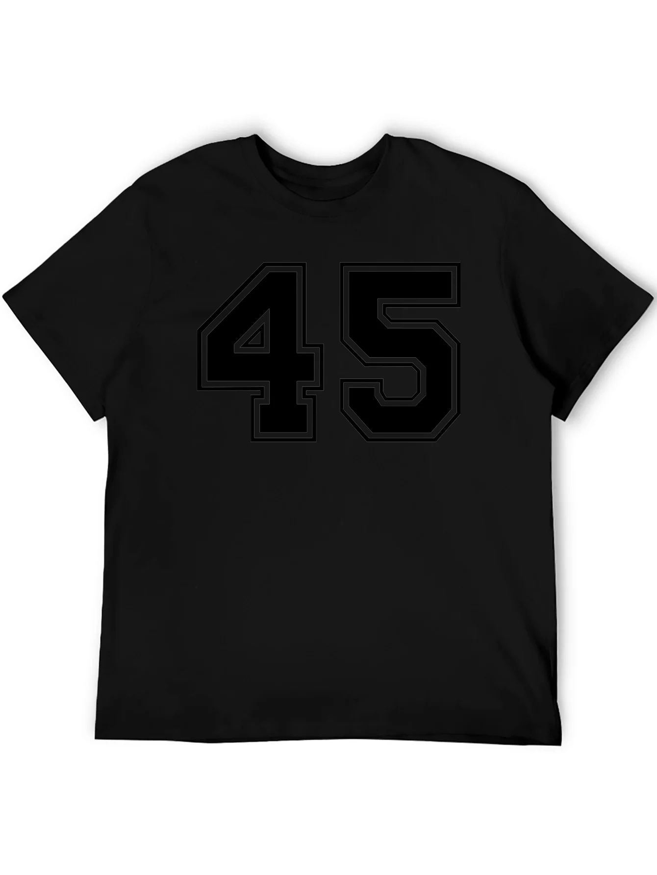 Rebbecca Bold 45 Graphic Tee - Classic Black T-Shirt
