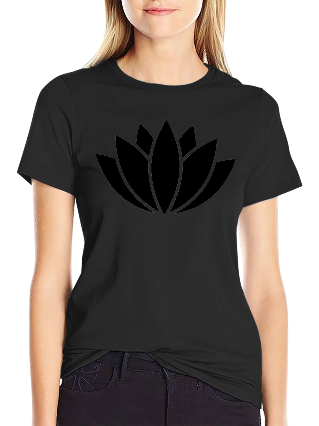 Rebbecca Black Lotus Flower Graphic Tee