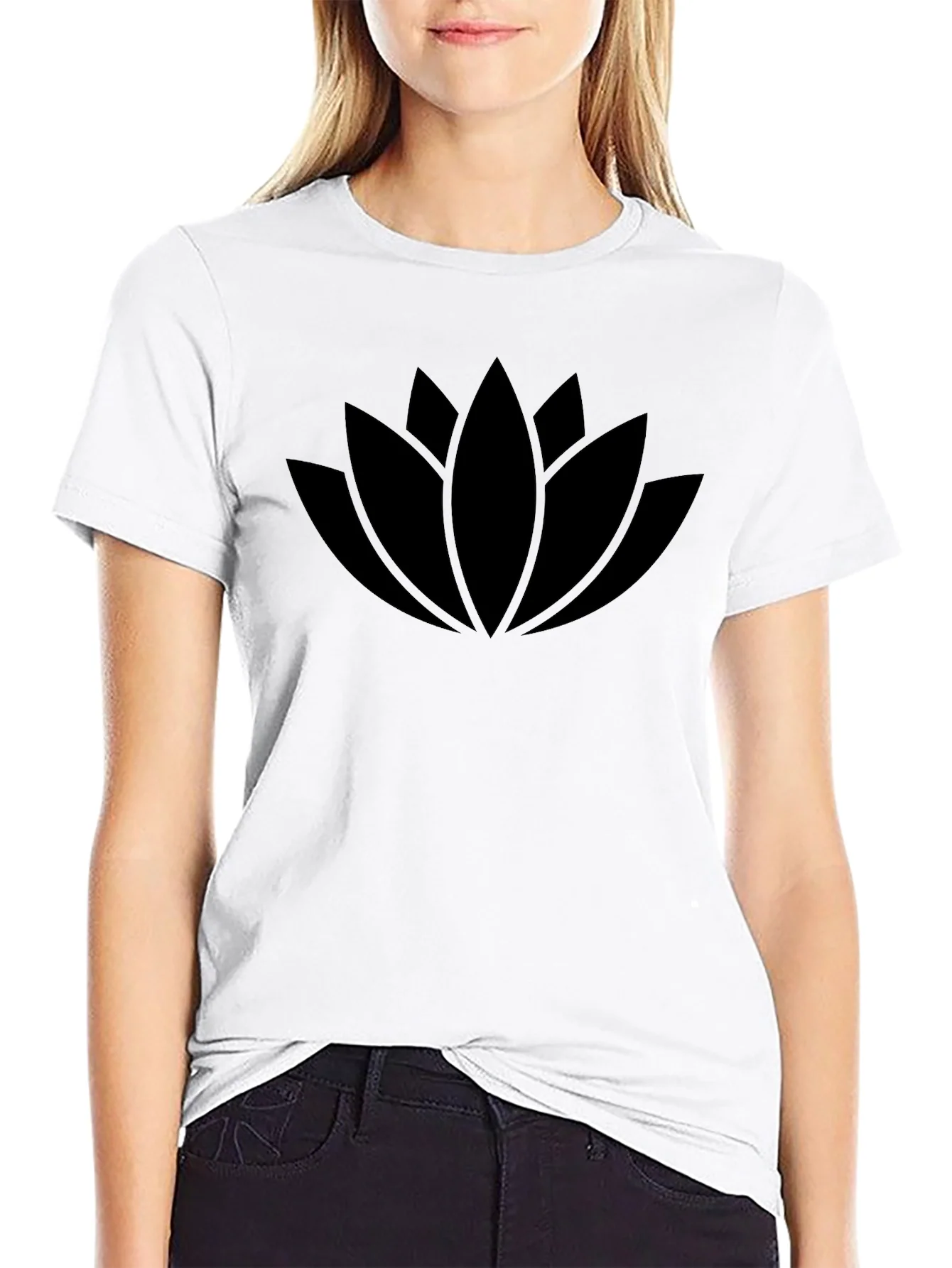 Rebbecca Black Lotus Flower Graphic Tee