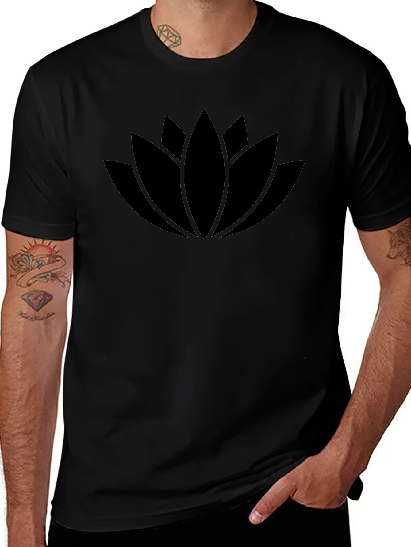 Rebbecca Black Lotus Flower Graphic Tee