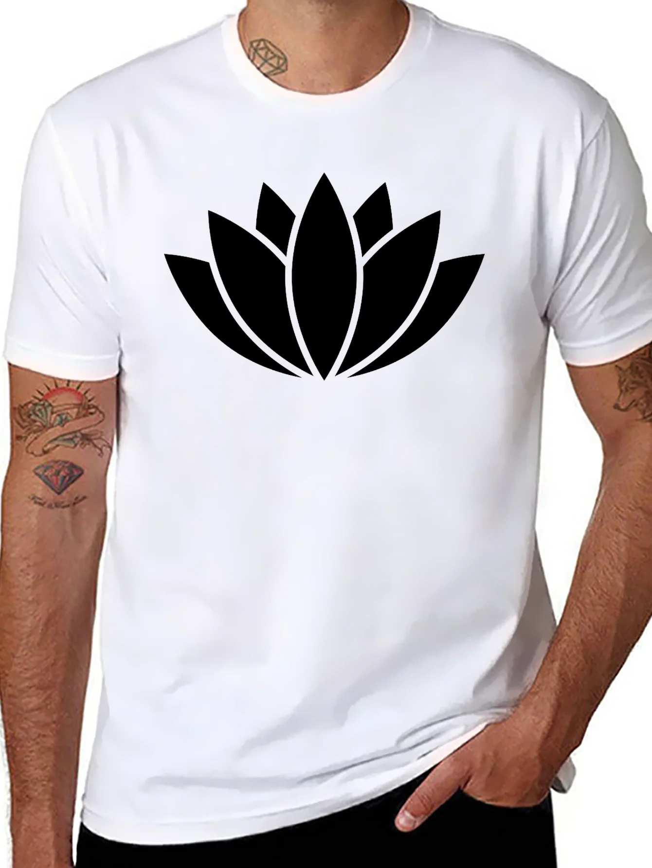 Rebbecca Black Lotus Flower Graphic Tee