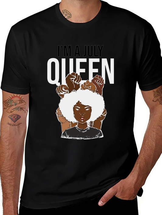 Rebbecca July Queen T-Shirt - Black Pride