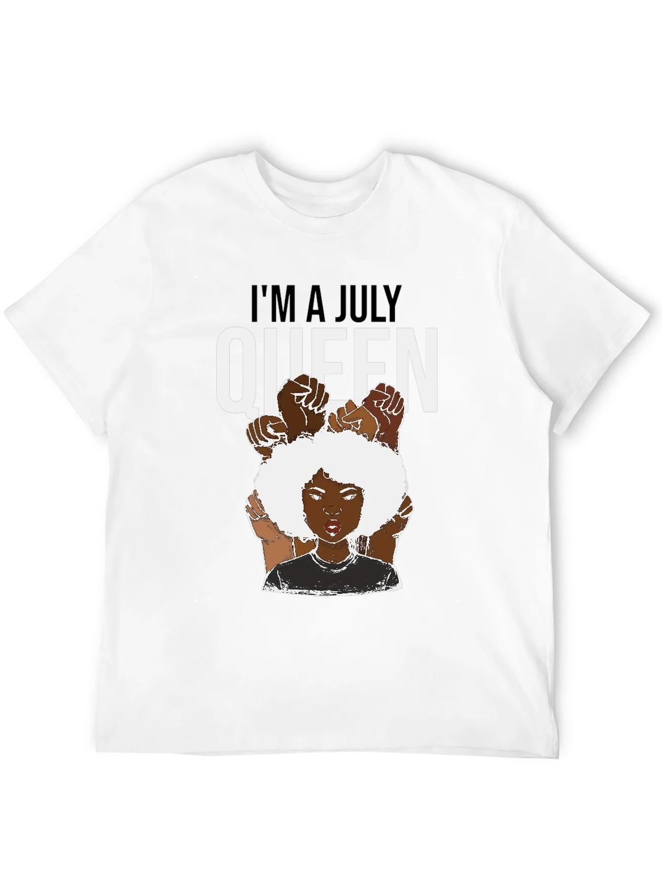 Rebbecca July Queen T-Shirt - Black Pride