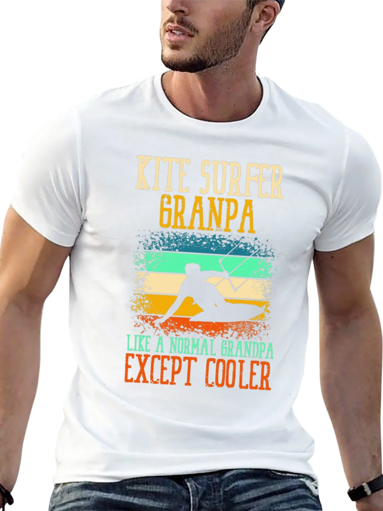 Camiseta Abuelo Kitesurfista - Regalo Original