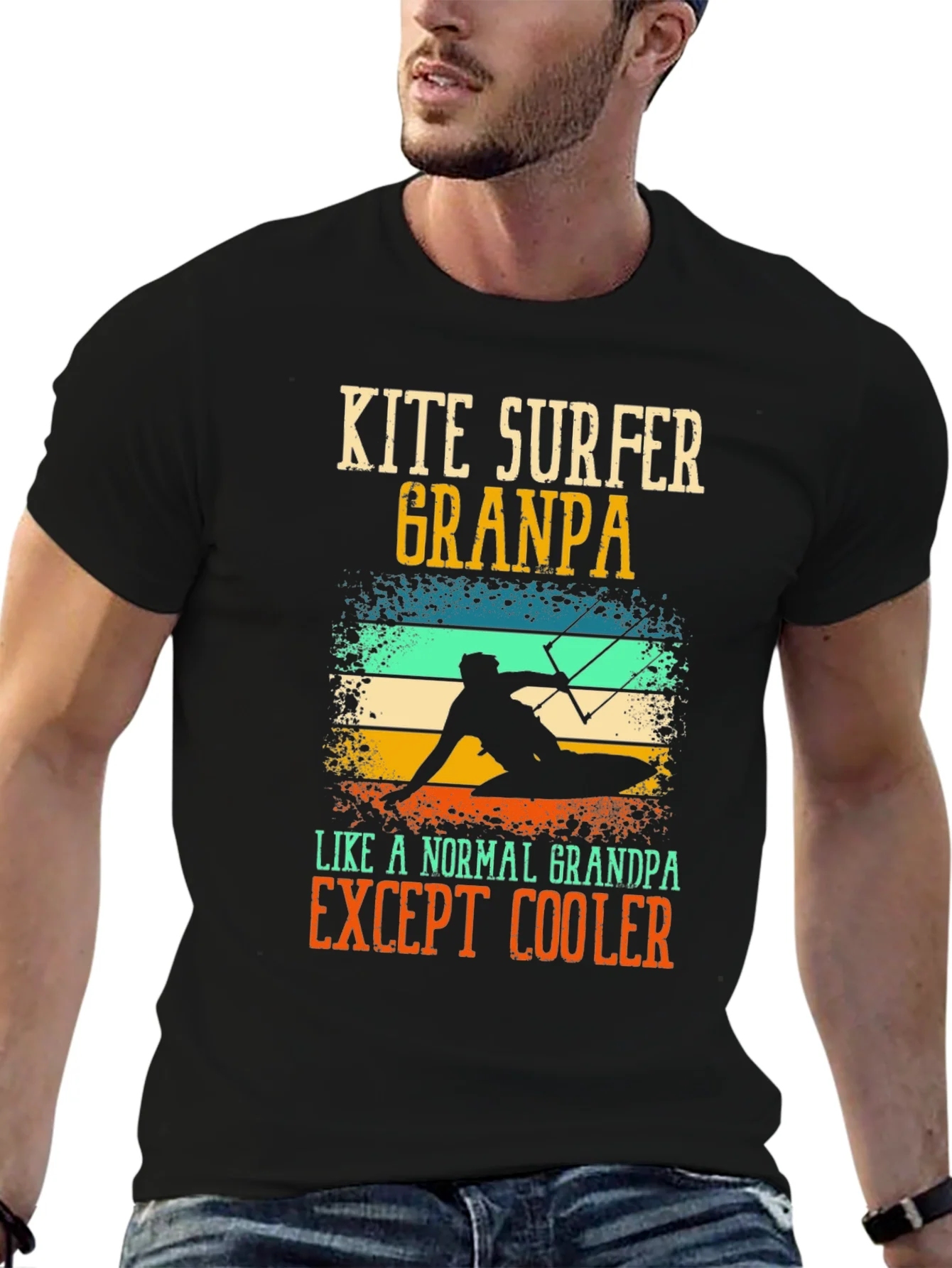 Camiseta Abuelo Kitesurfista - Regalo Original
