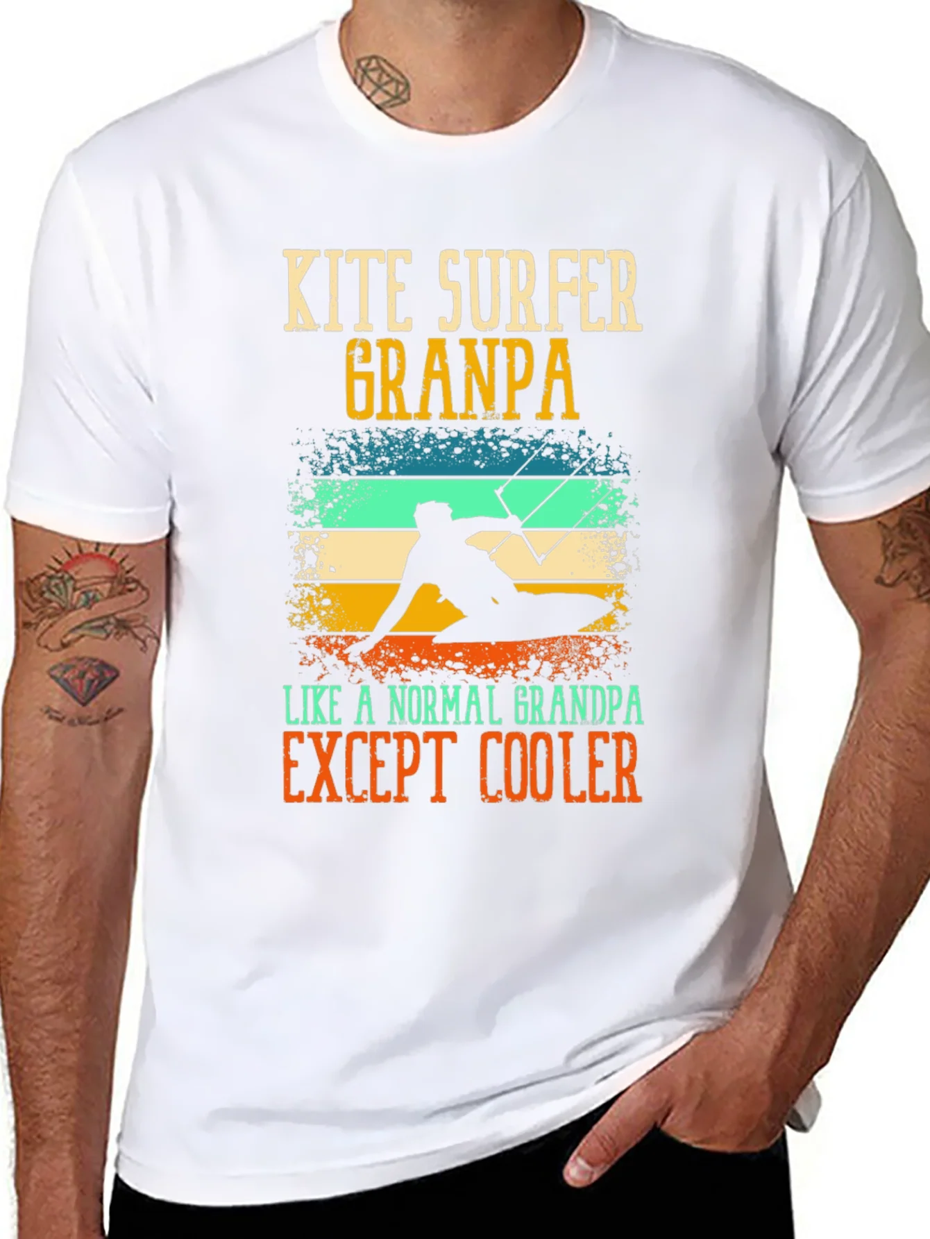 Camiseta Abuelo Kitesurfista - Regalo Original