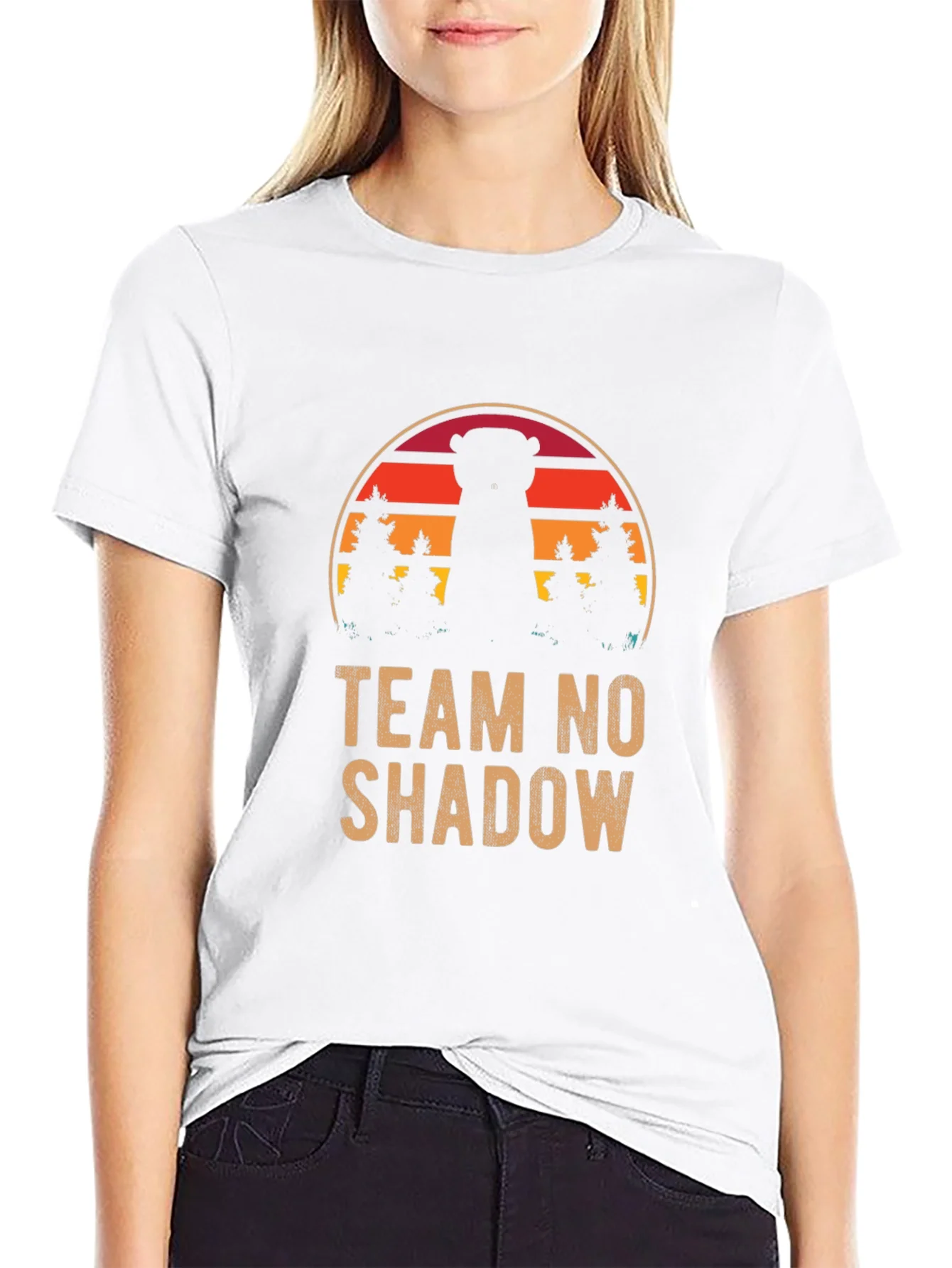Rebbecca Team No Shadow Groundhog Day T-Shirt