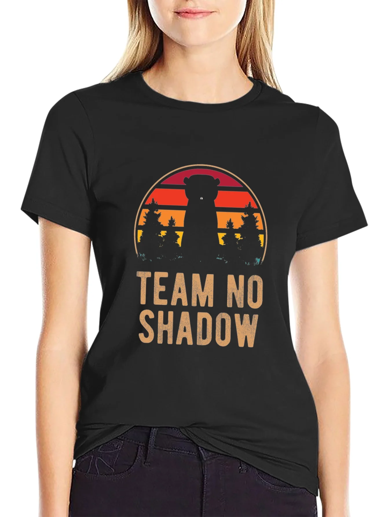 Rebbecca Team No Shadow Groundhog Day T-Shirt