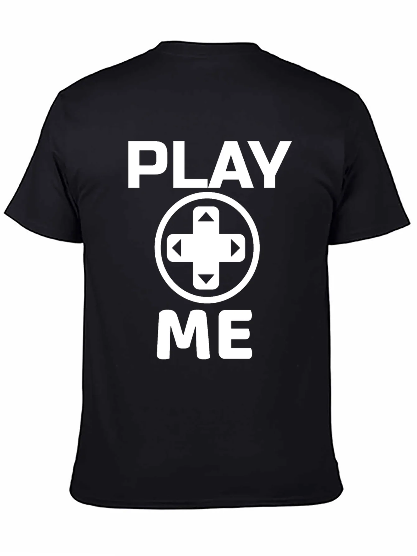 Camiseta Negra Play Me Gamer