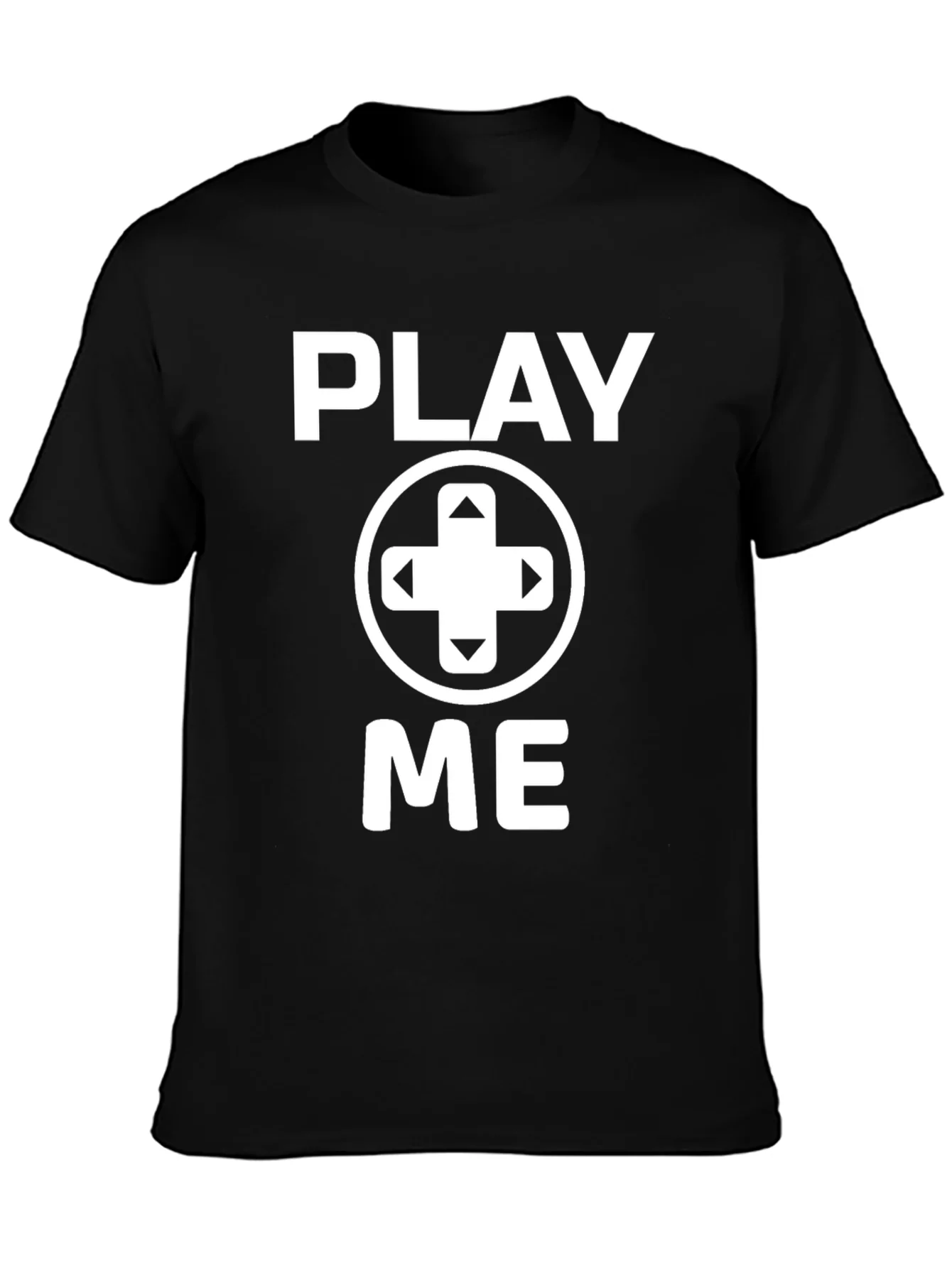 Camiseta Negra Play Me Gamer