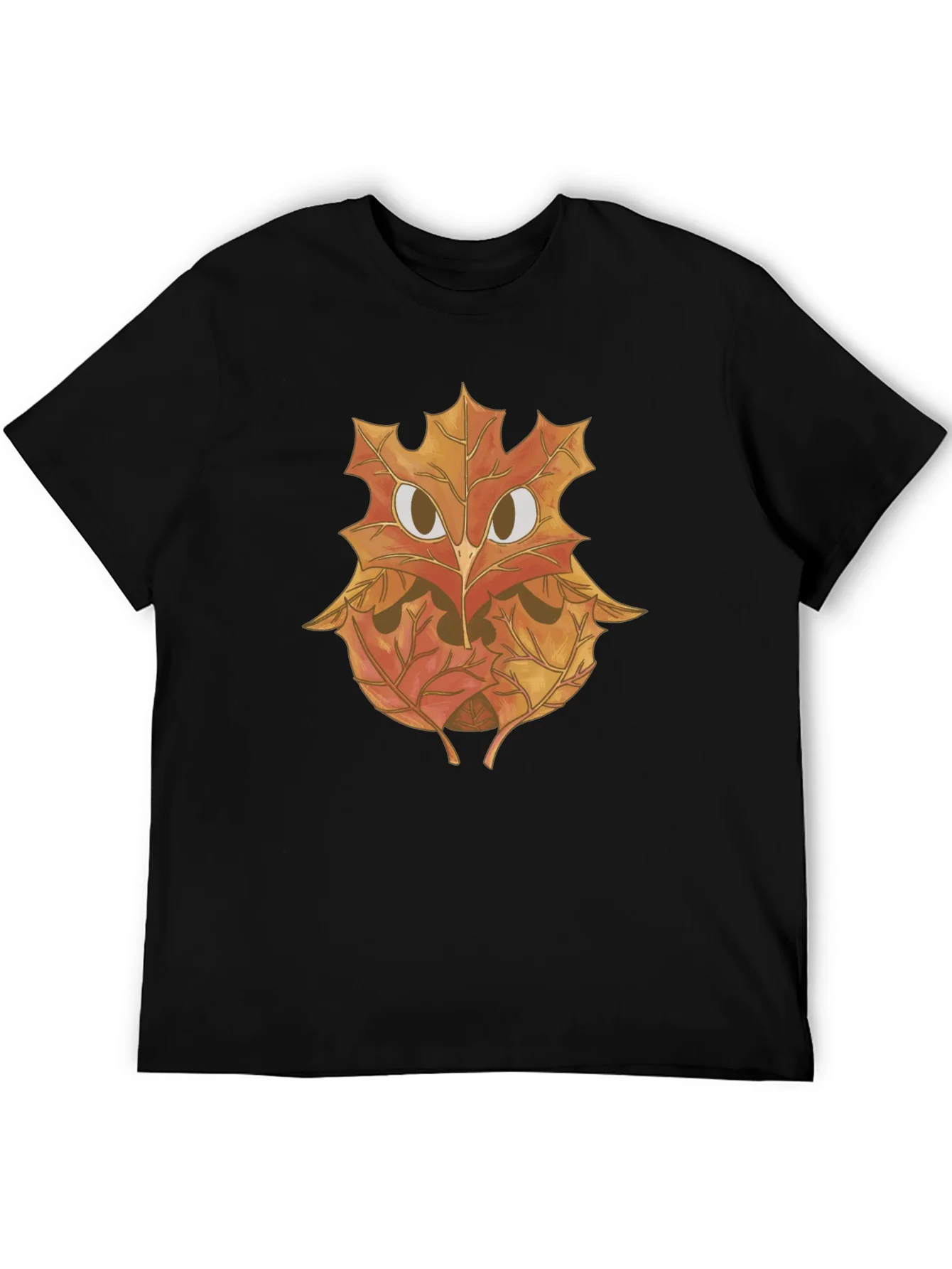 Rebbecca Autumn Owl Graphic Tee - Nature Inspired Design