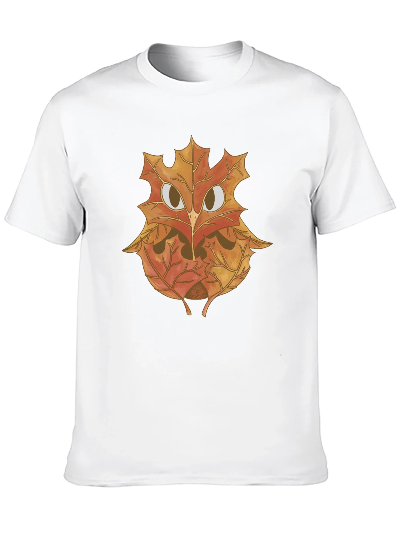 Rebbecca Autumn Owl Graphic Tee - Nature Inspired Design