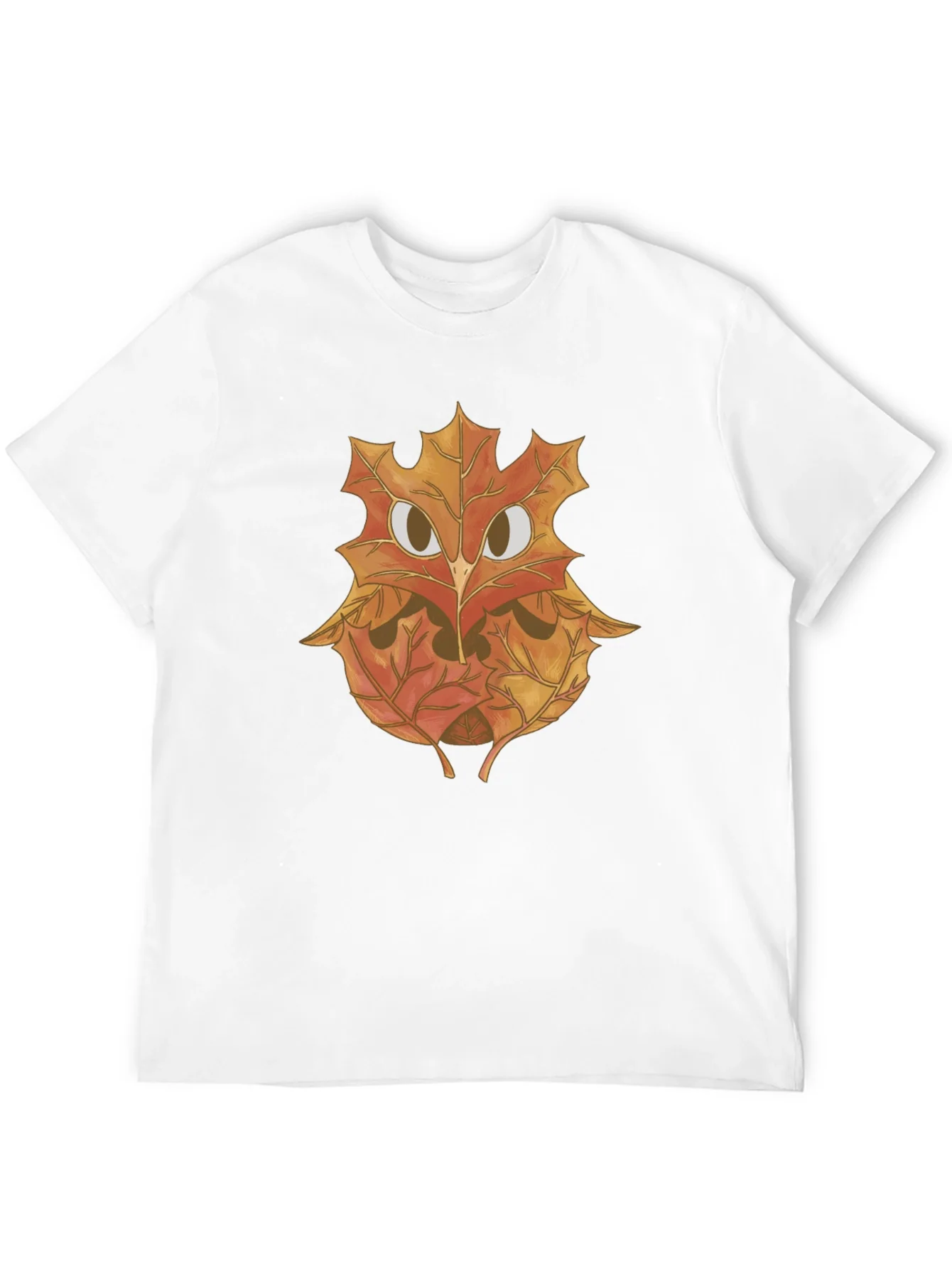 Rebbecca Autumn Owl Graphic Tee - Nature Inspired Design