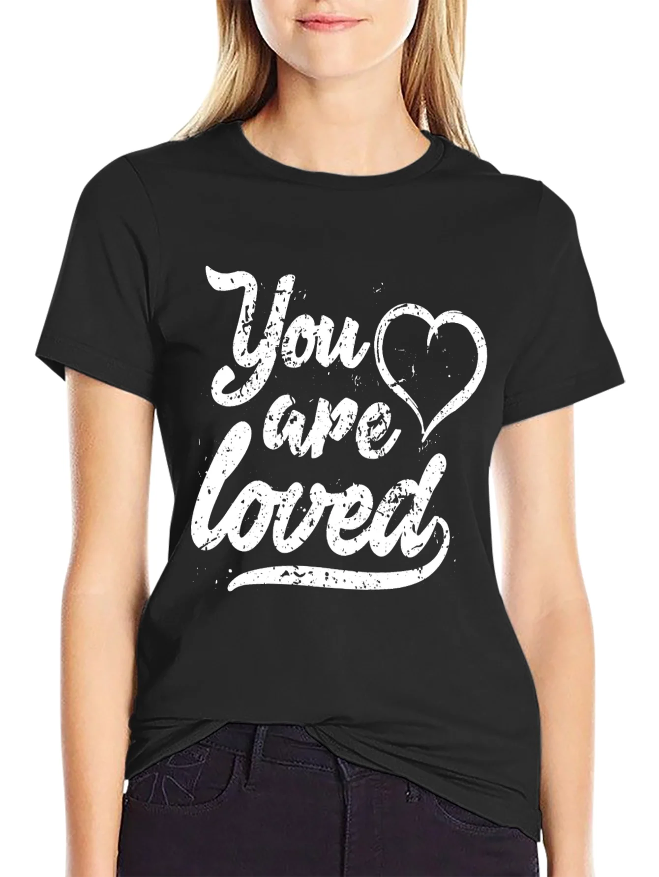 Camiseta Negra You Are Loved