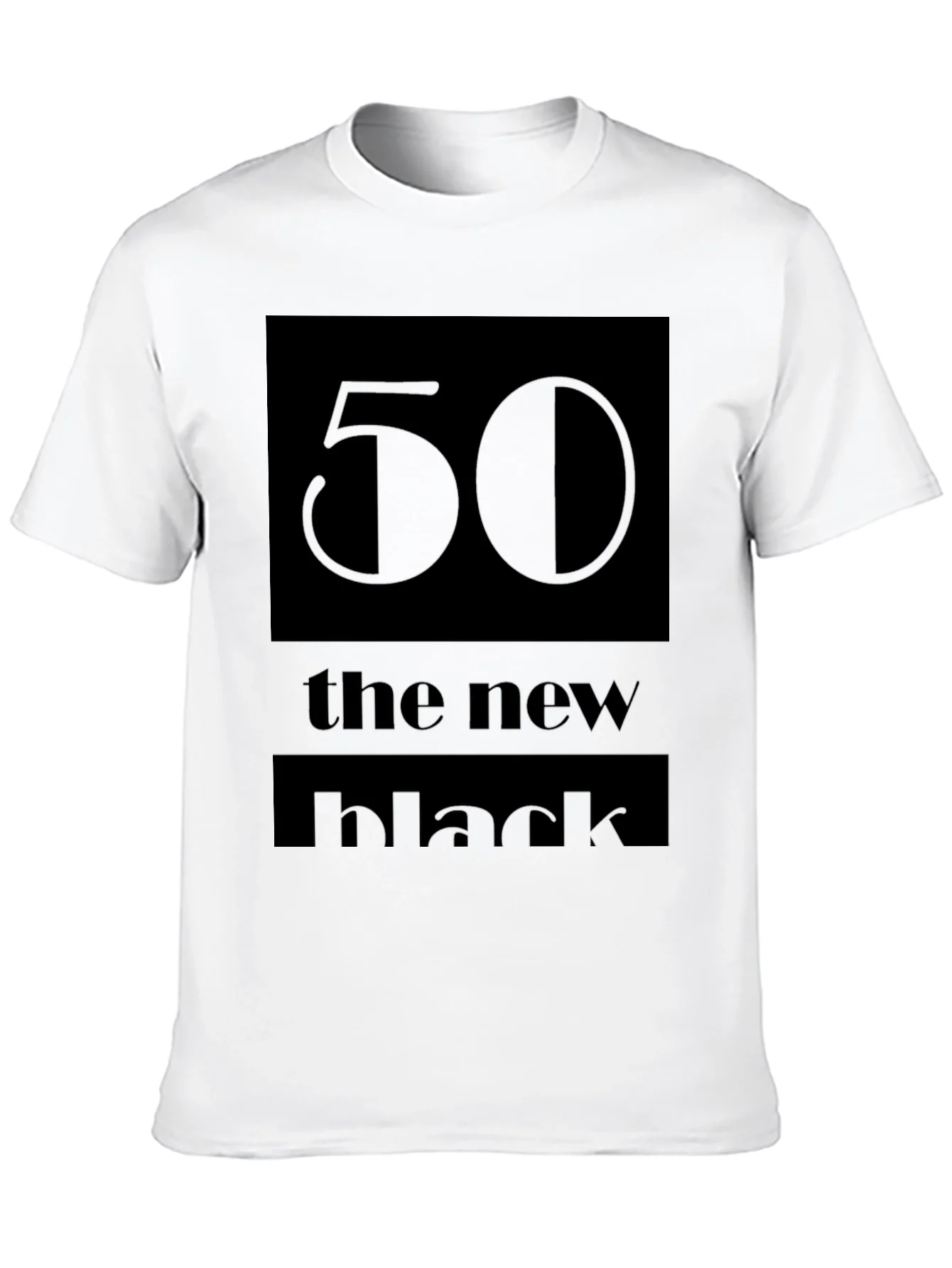 Rebbecca 50 the new black T-Shirt