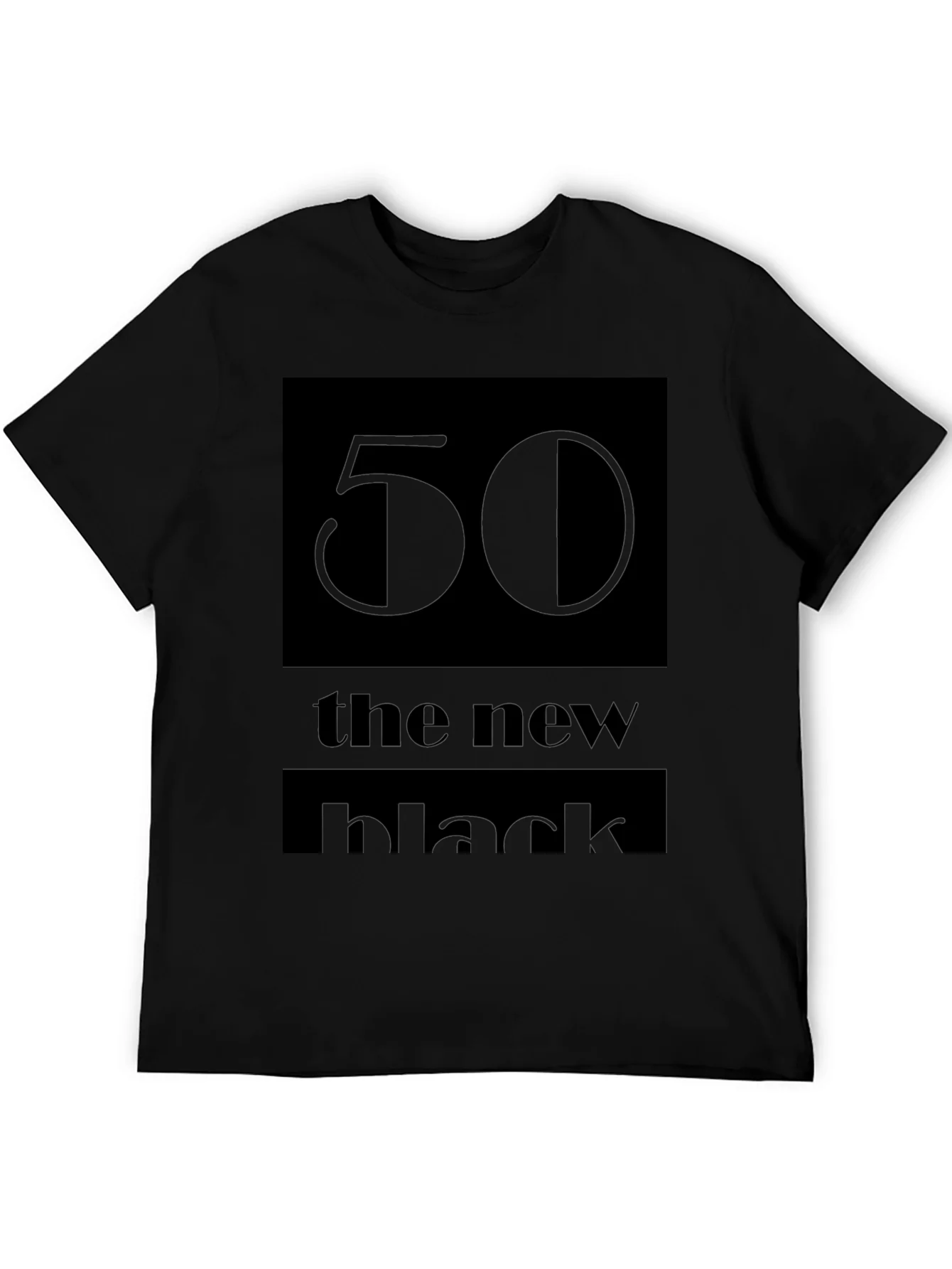 Rebbecca 50 the new black T-Shirt