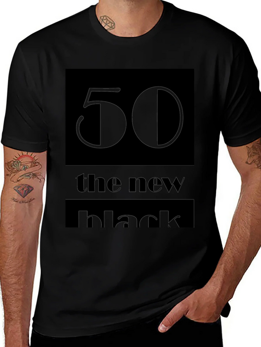 Rebbecca 50 the new black T-Shirt