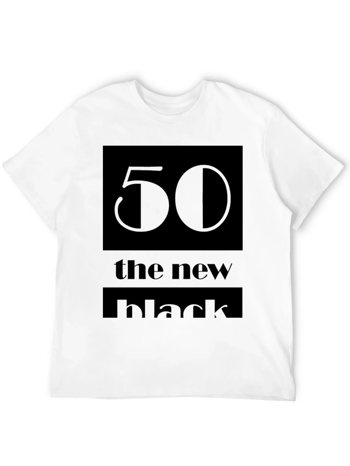 Rebbecca 50 the new black T-Shirt