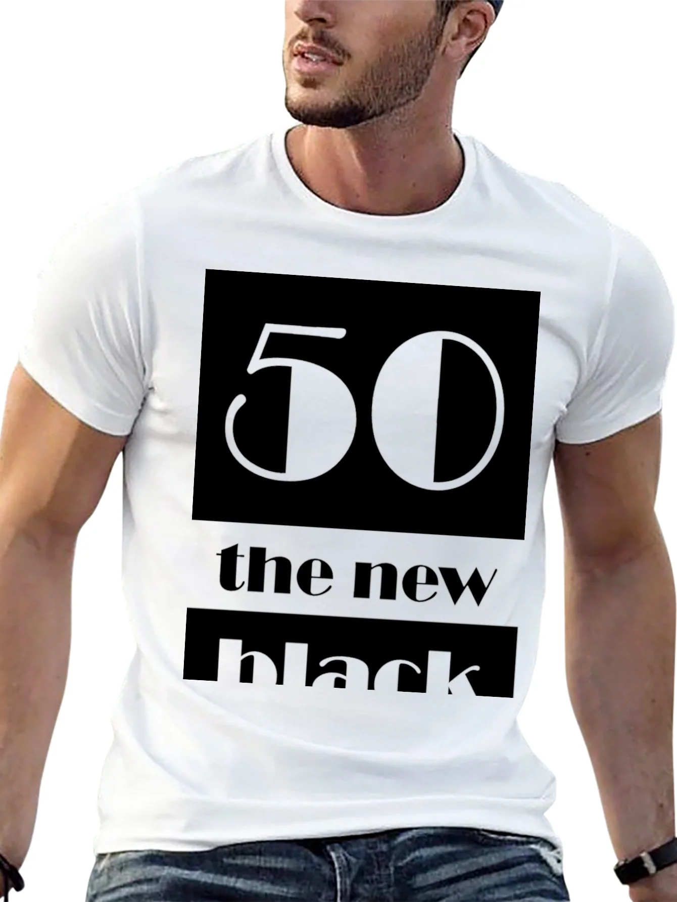 Rebbecca 50 the new black T-Shirt