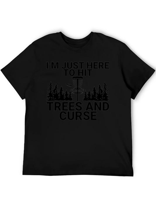 Rebbecca Disc Golf T-Shirt: Hit Trees and Curse
