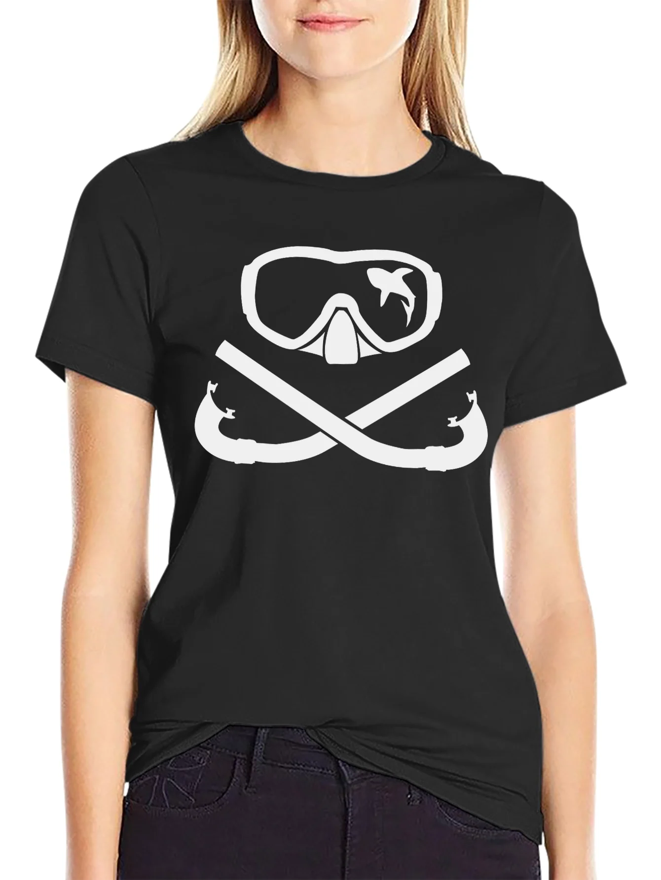 Rebbecca Diving Mask T-Shirt - Scuba Dive Apparel