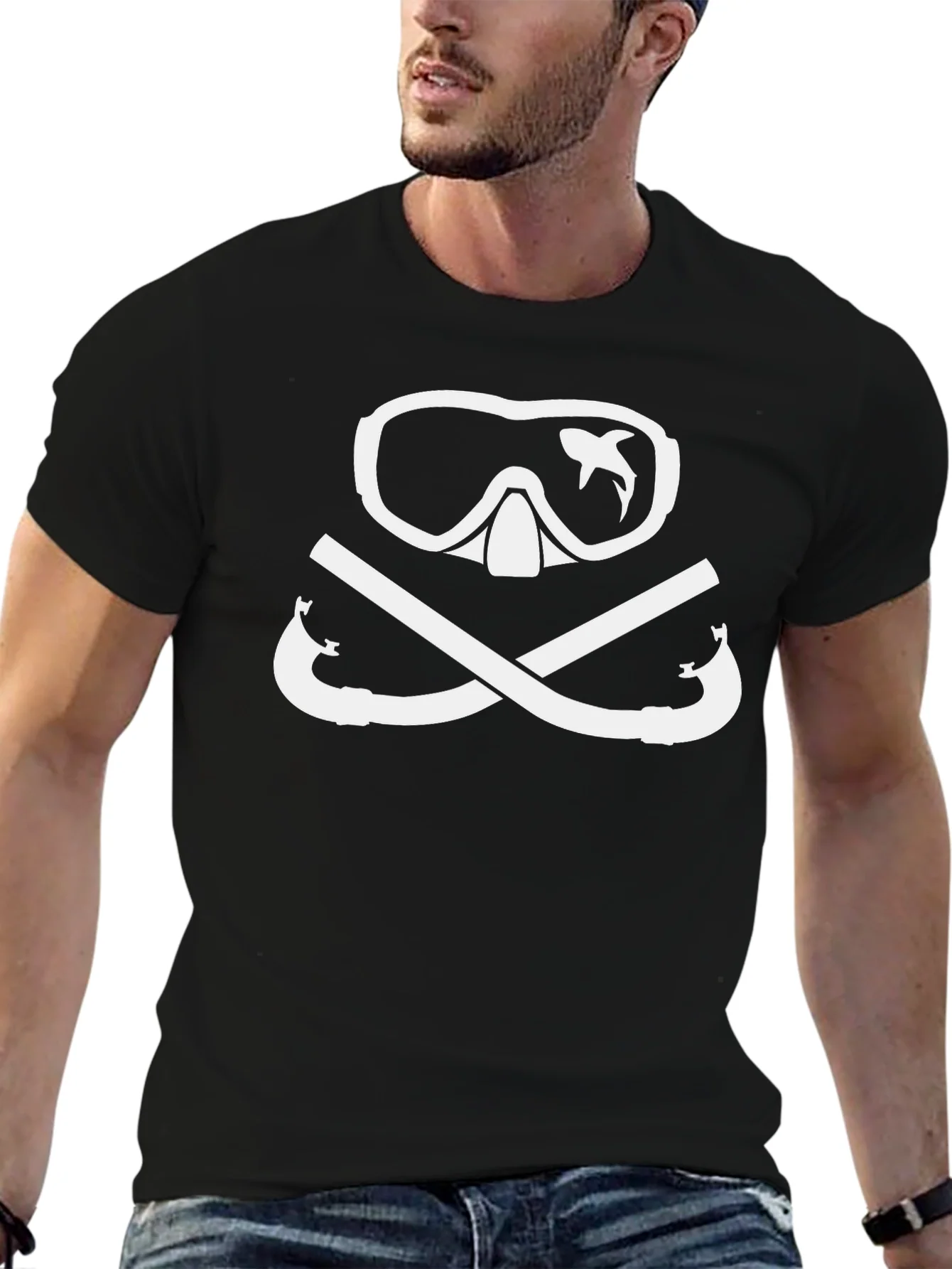 Rebbecca Diving Mask T-Shirt - Scuba Dive Apparel