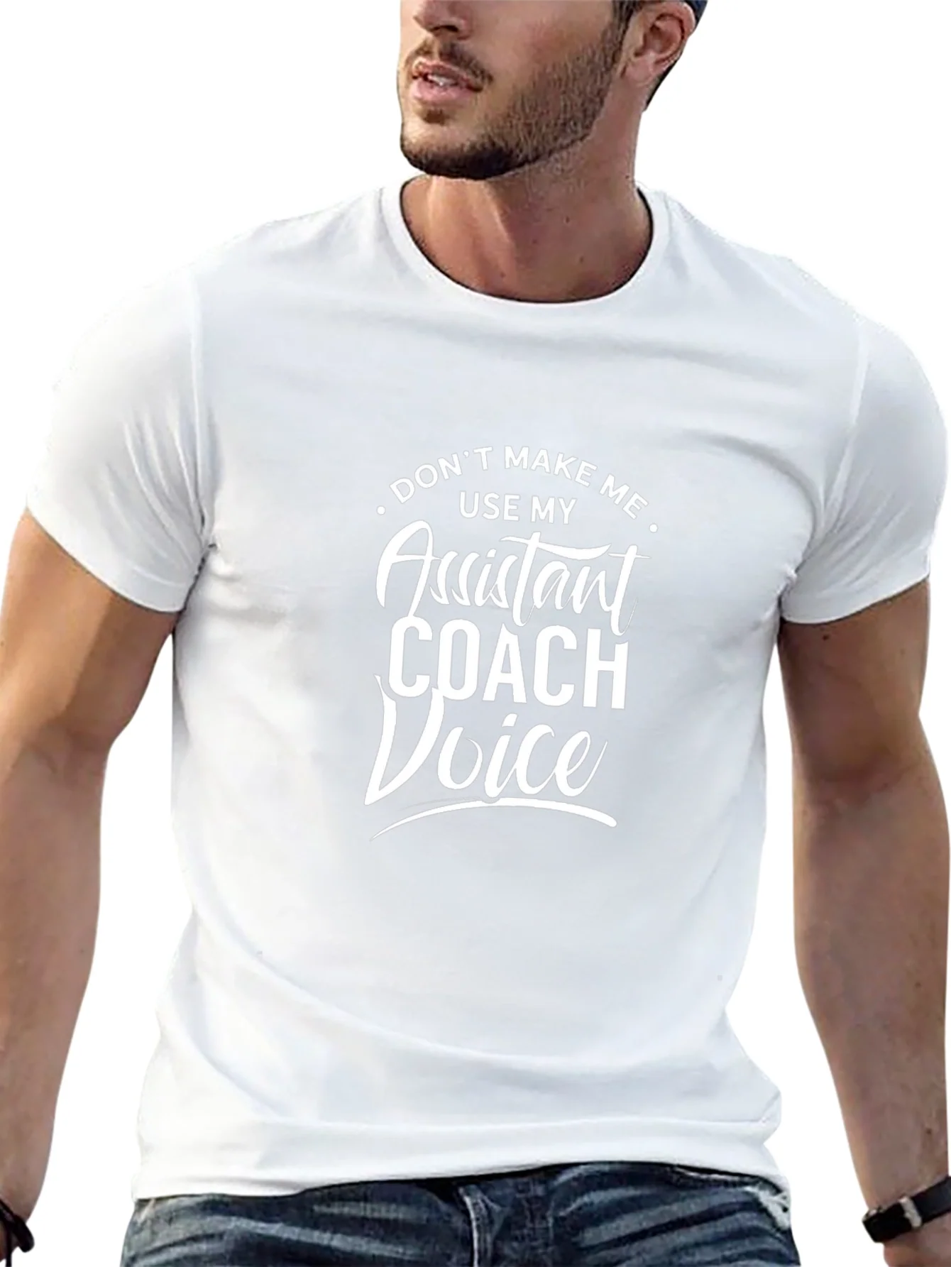 Camiseta Negra Assistant Coach Voice