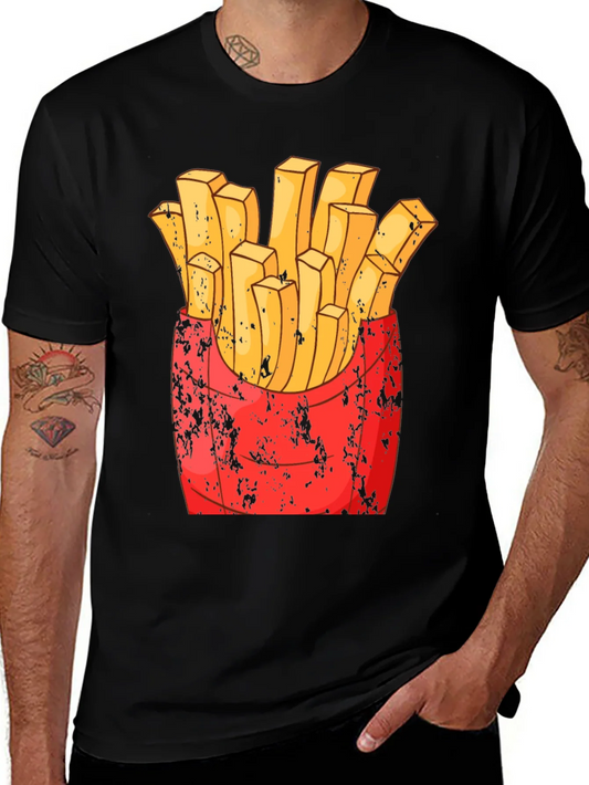 Rebbecca French Fries Graphic Tee - Unisex Casual Shirt