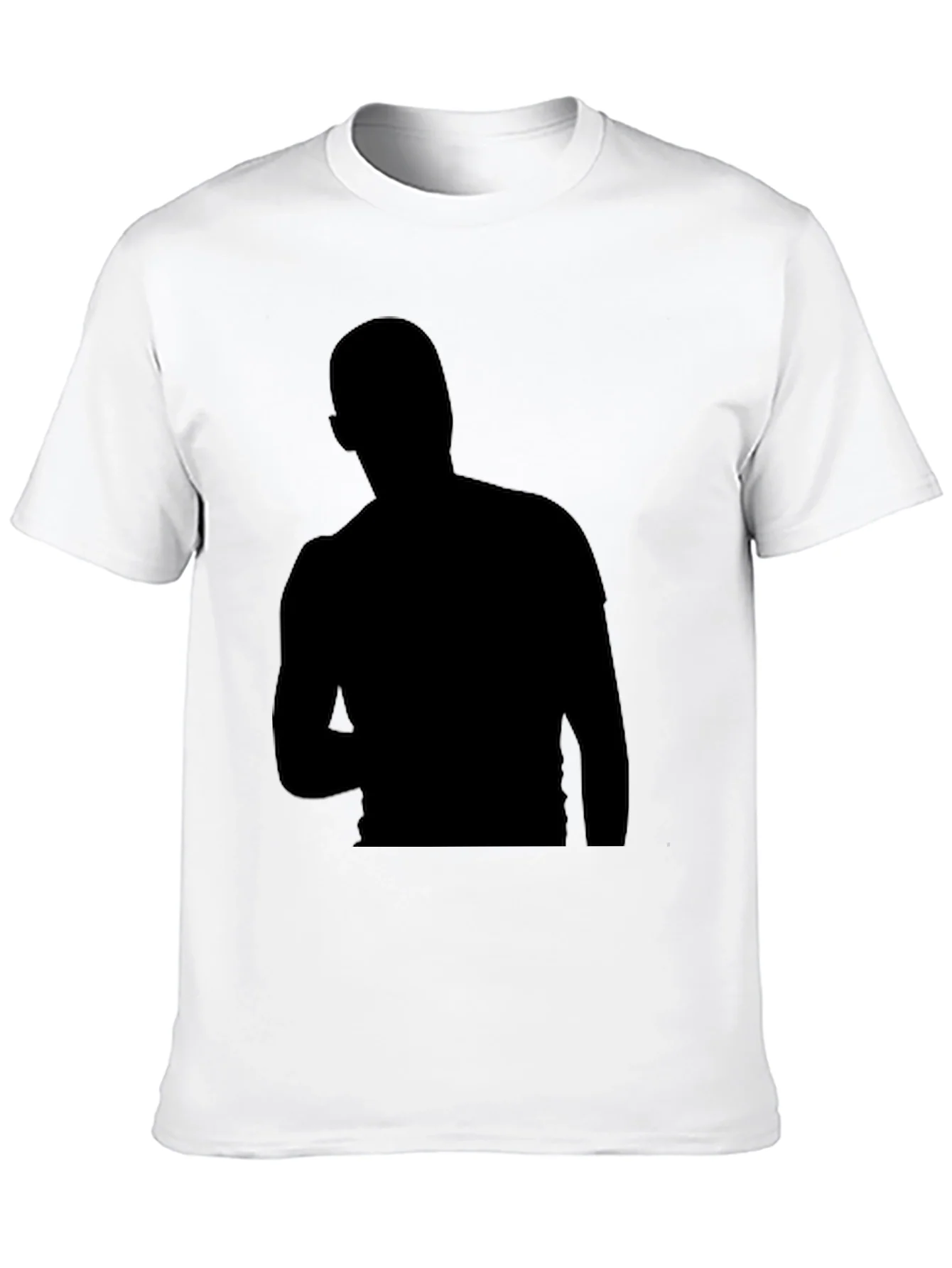Rebbecca Mens Black Silhouette Graphic T-Shirt