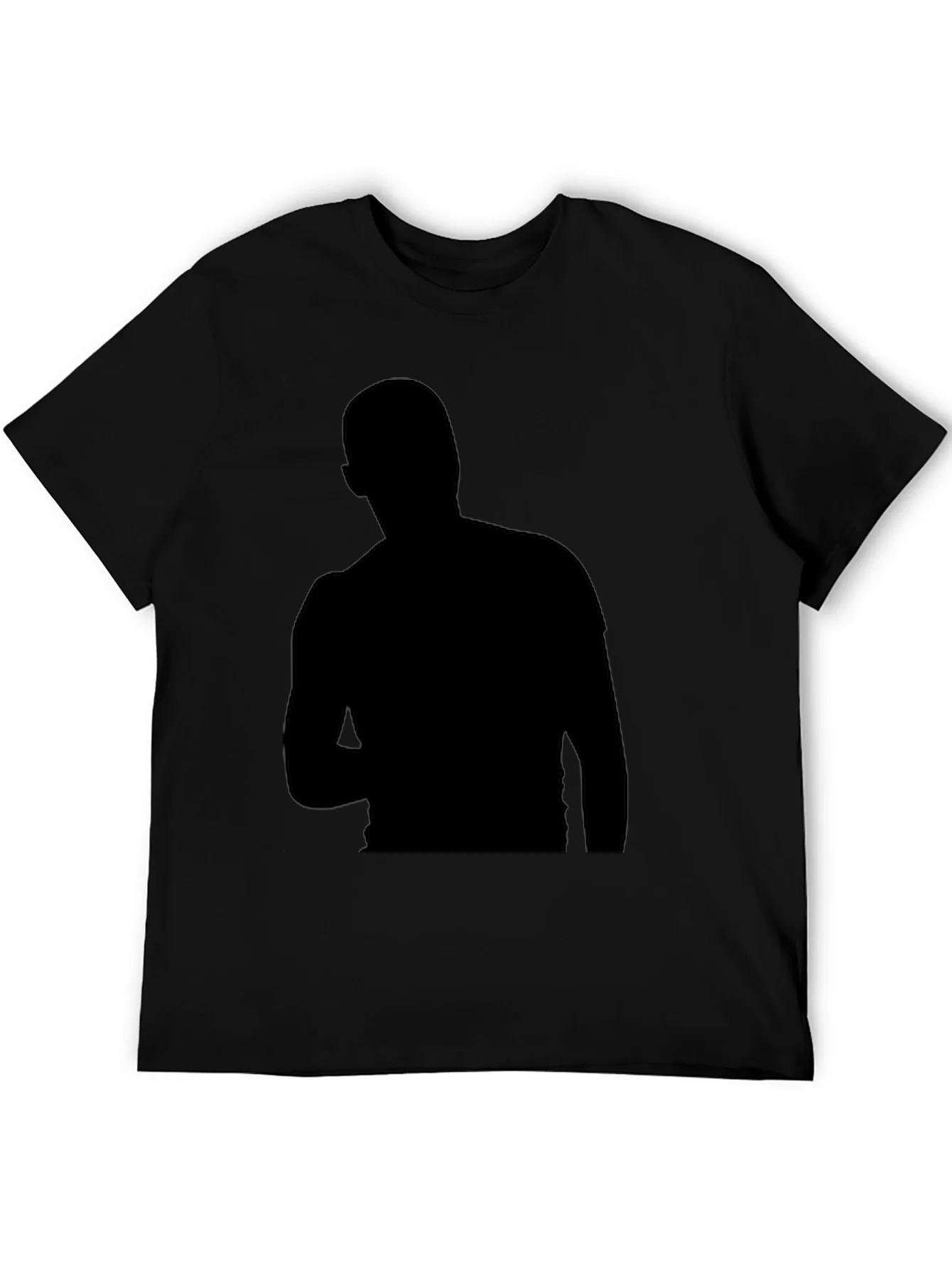 Rebbecca Mens Black Silhouette Graphic T-Shirt