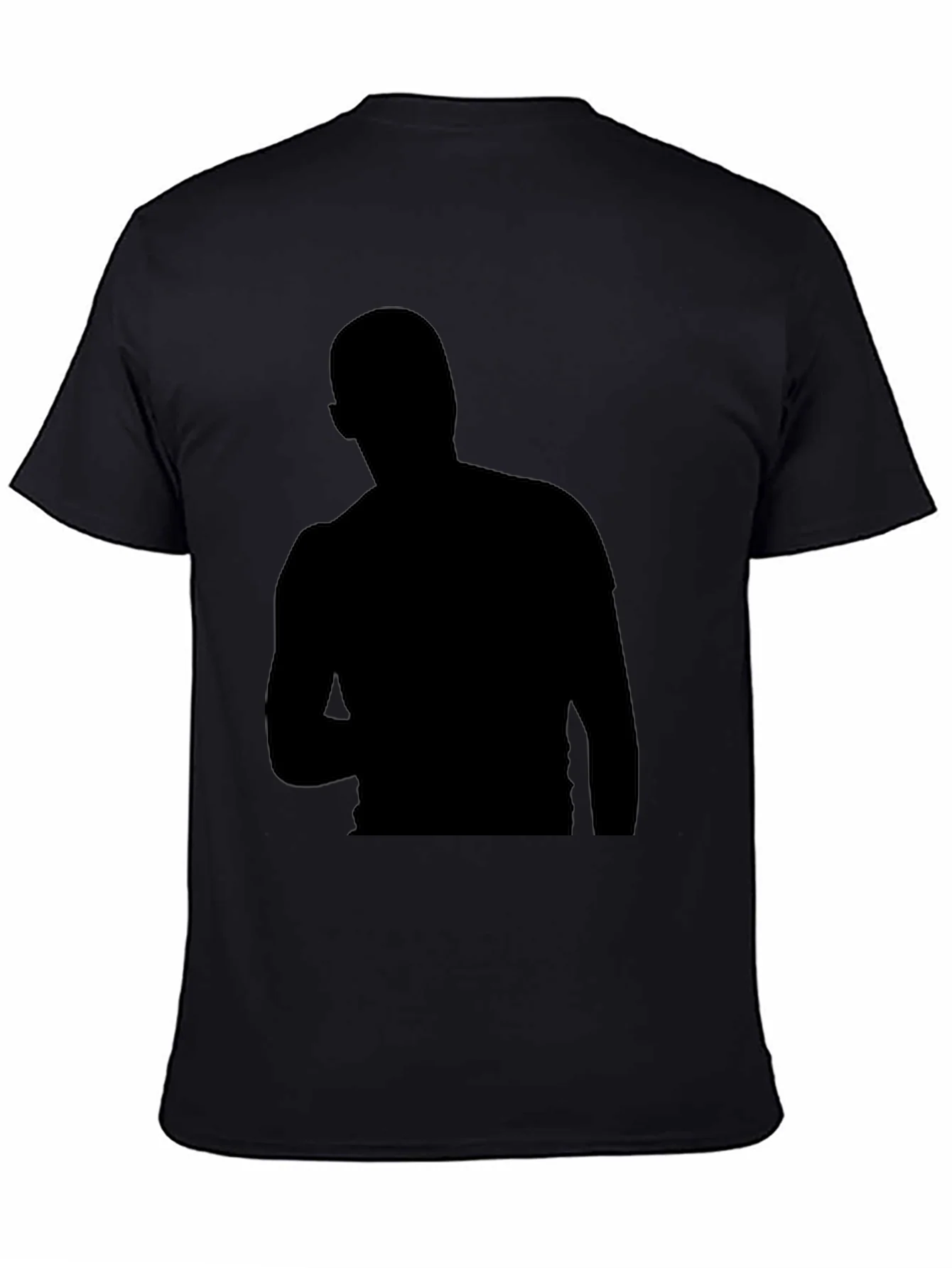Rebbecca Mens Black Silhouette Graphic T-Shirt