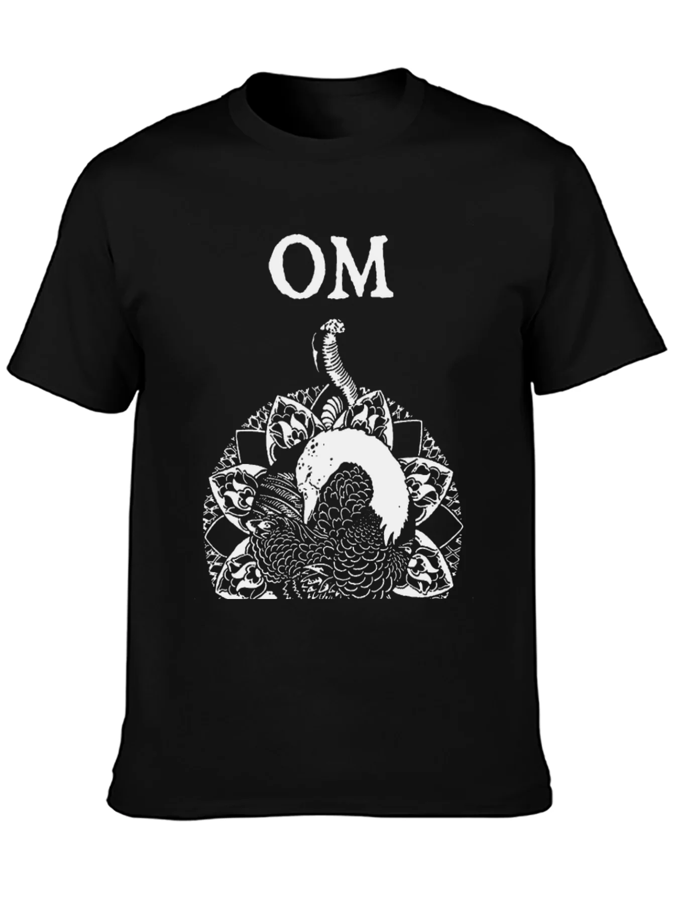 Rebbecca OM Snake Graphic Black T-Shirt