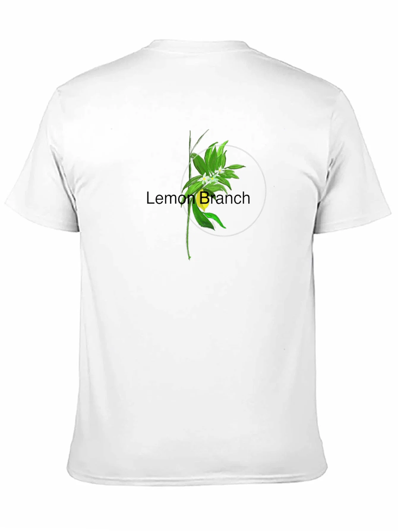 Rebbecca Lemon Branch Graphic Tee - Stylish Black T-Shirt