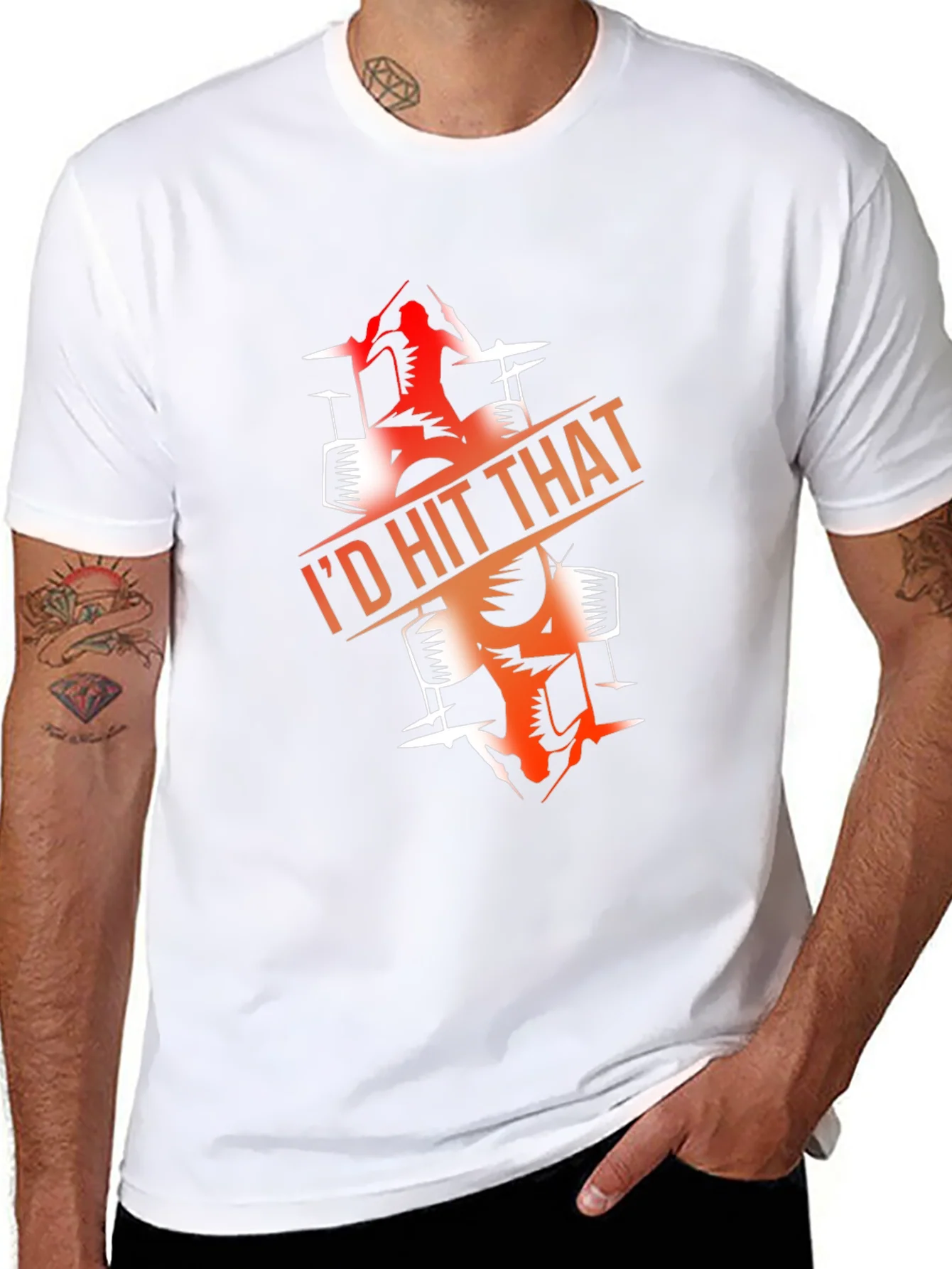 Rebbecca Id Hit That Drummer T-Shirt