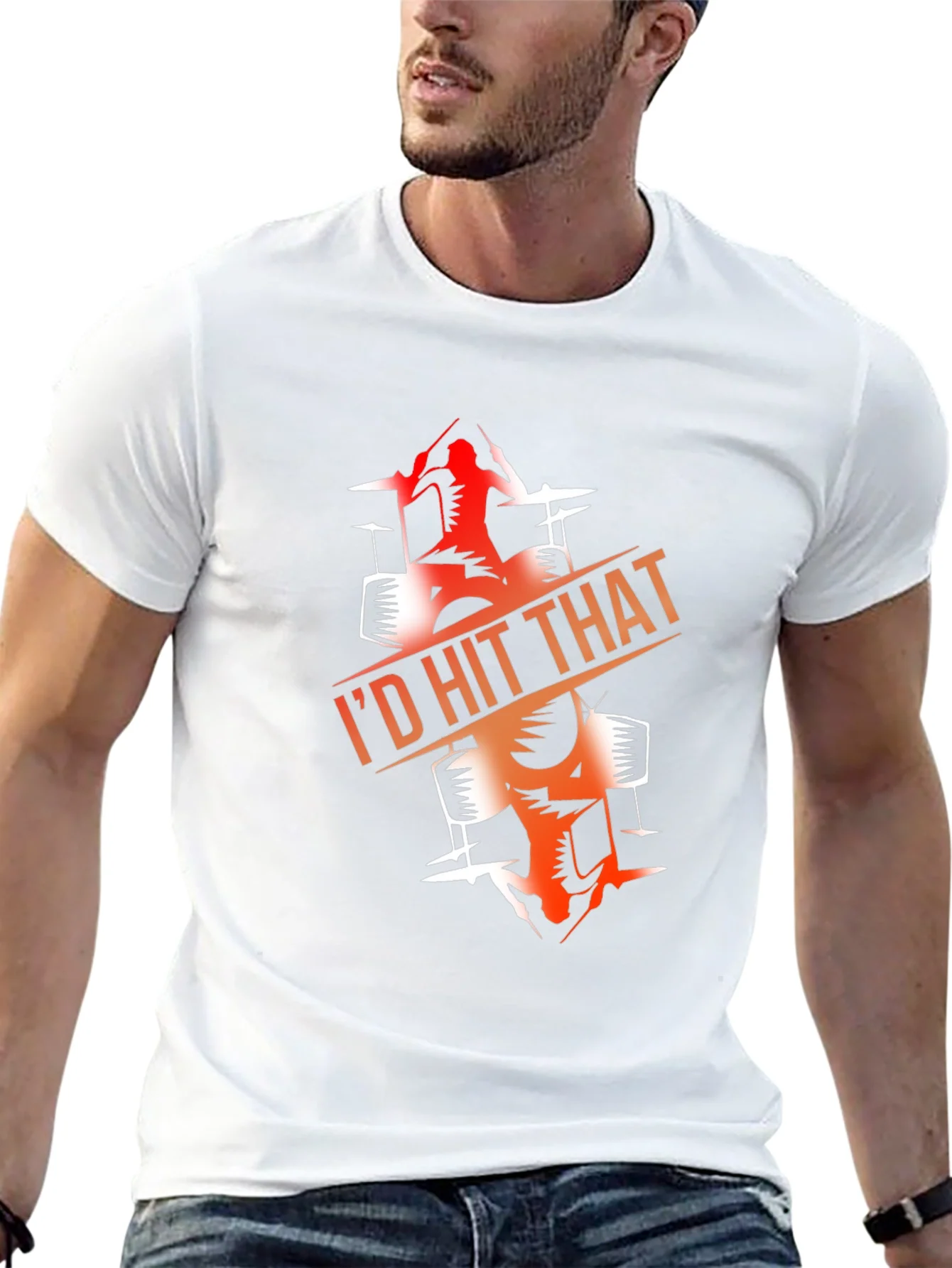 Rebbecca Id Hit That Drummer T-Shirt