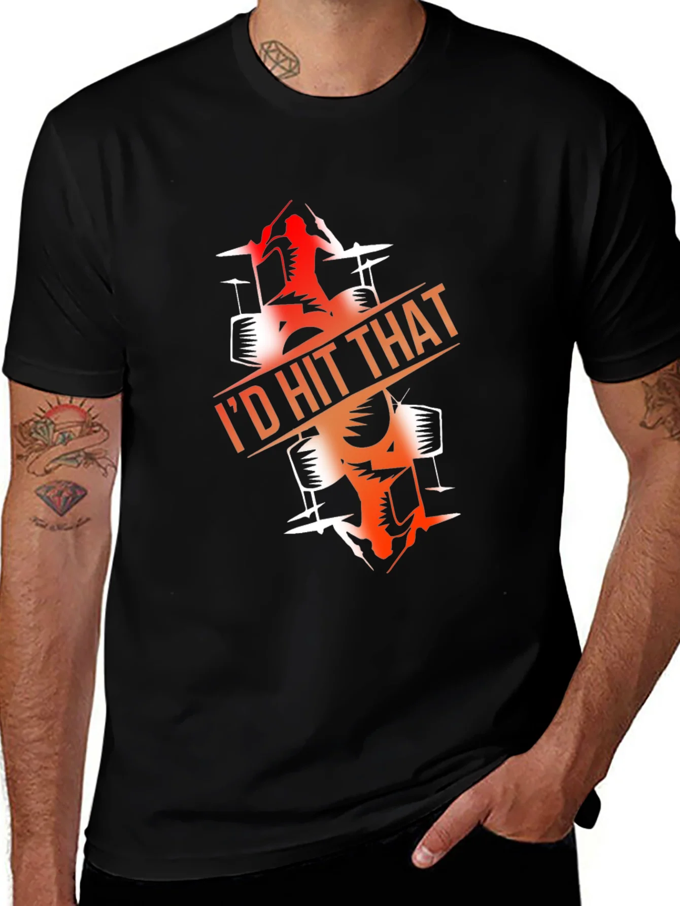 Rebbecca Id Hit That Drummer T-Shirt