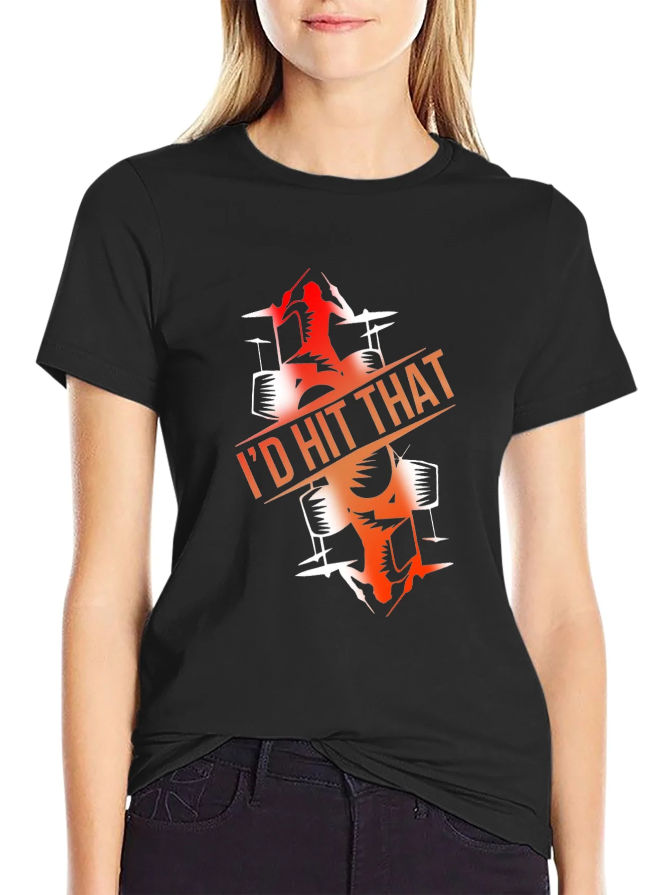 Rebbecca Id Hit That Drummer T-Shirt