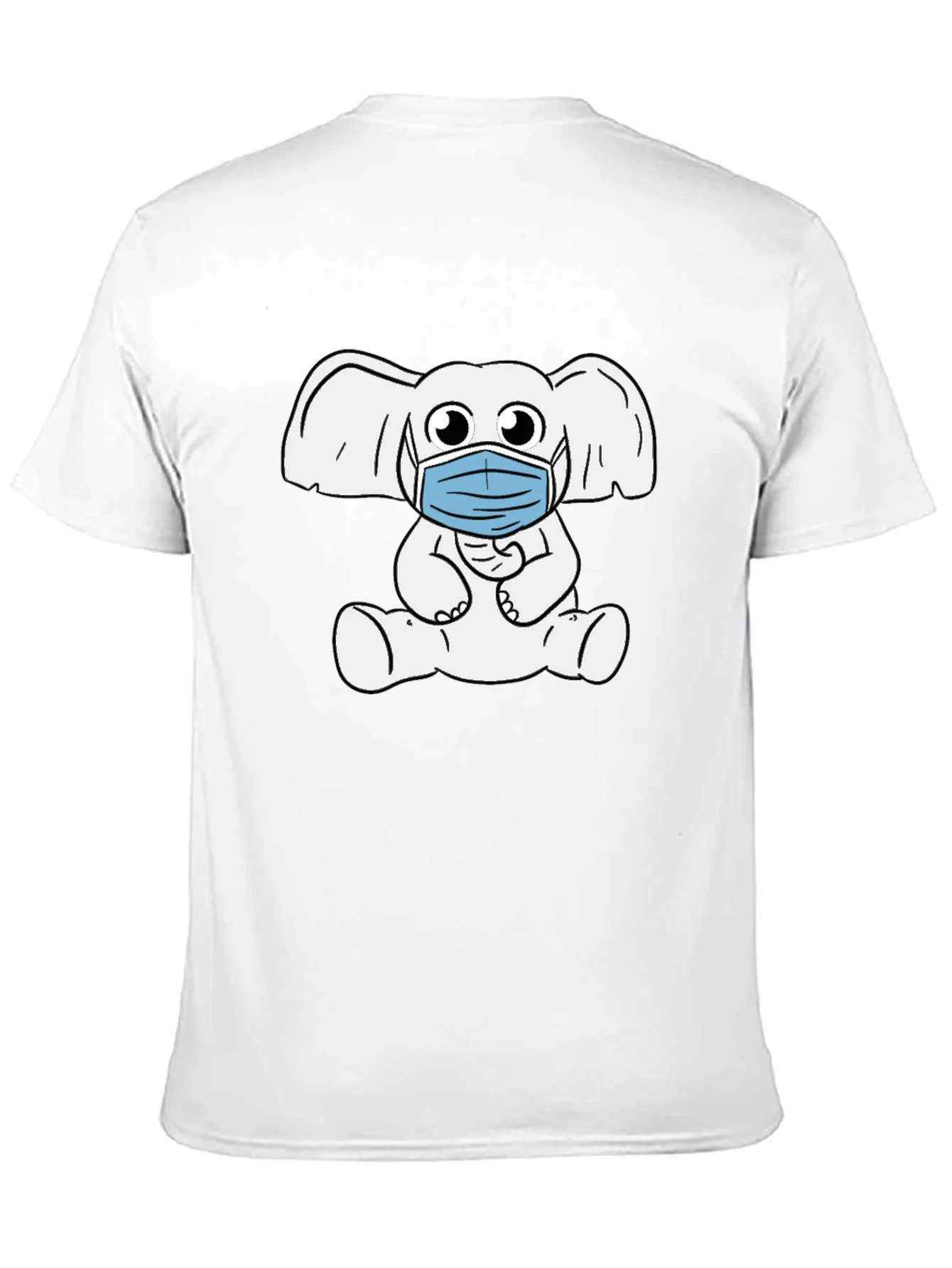 Rebbecca Elephant Mask T-Shirt - Quirky & Comfortable
